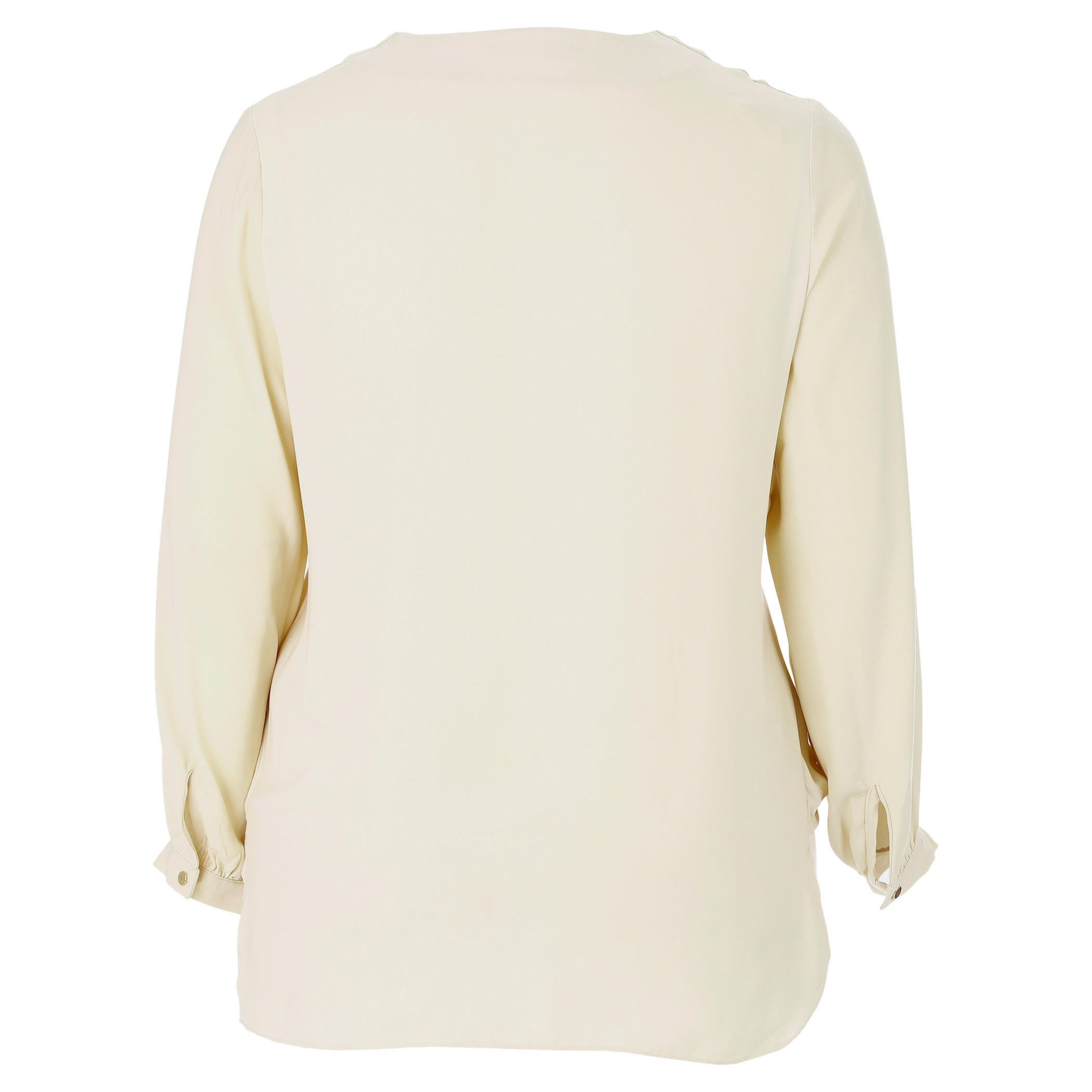 Plus Size Wrap Top with V-Neck and Cutwork Pattern-women-clothing-shirtsandblouses-blouses-image-2