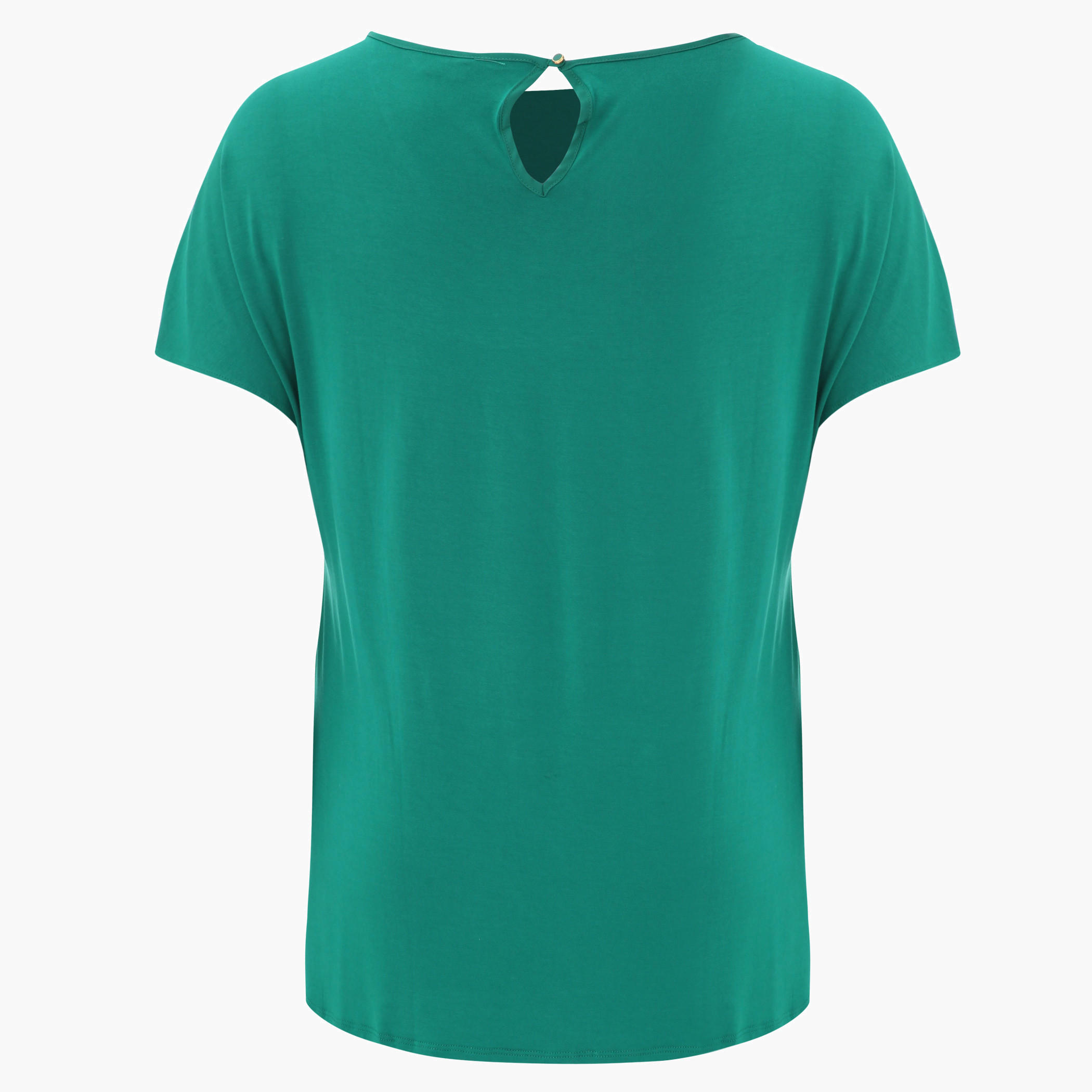 Plus Size Solid Colour Top-women-clothing-shirtsandblouses-blouses-image-2