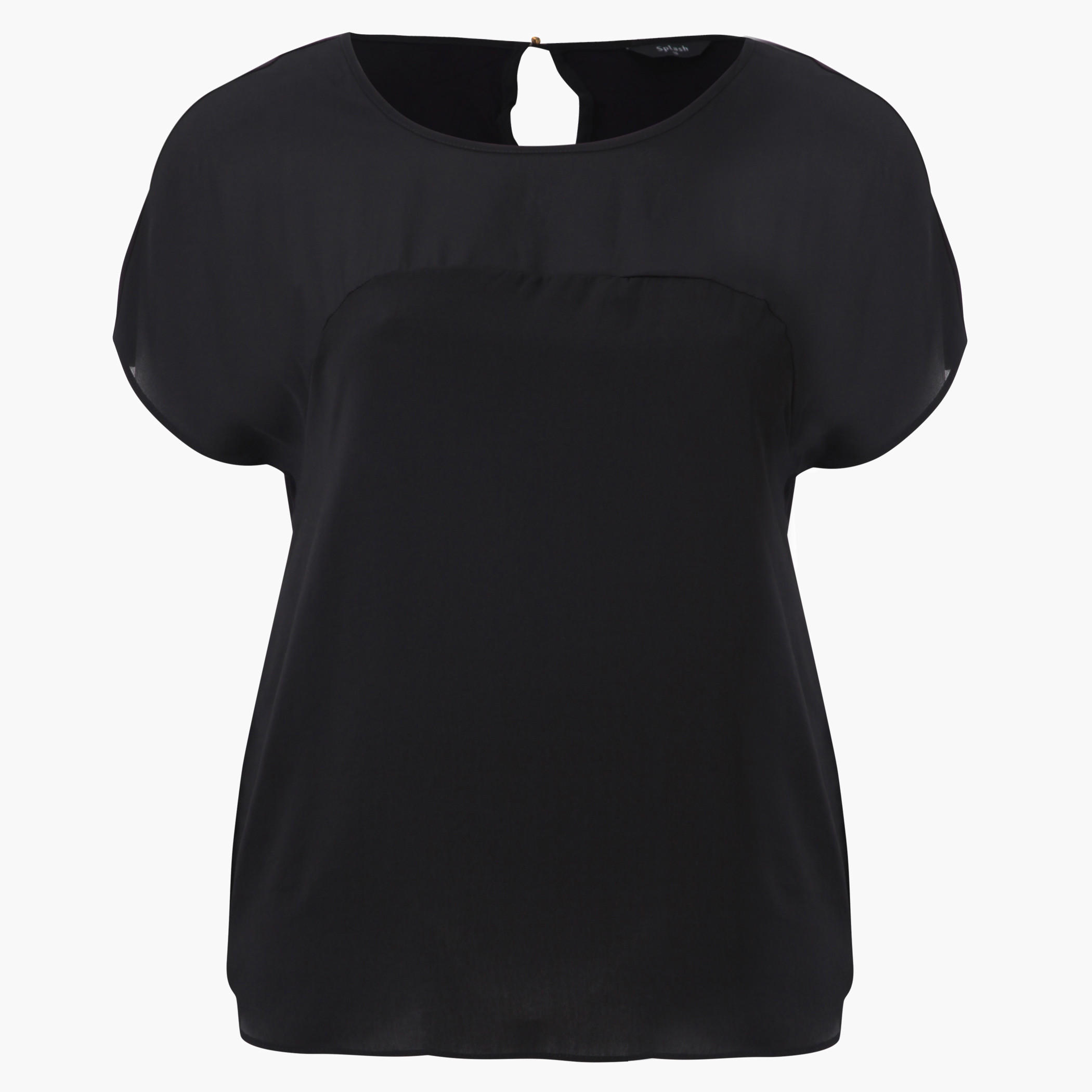 Plus Size Solid Colour Top-women-clothing-shirtsandblouses-blouses-image-4