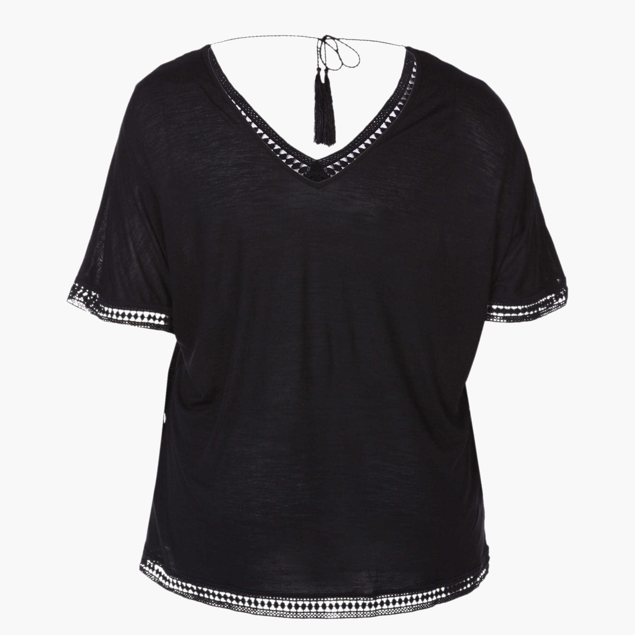 Plus Size Tassel-embellished Top with Raglan Sleeves-women-clothing-shirtsandblouses-blouses-image-8