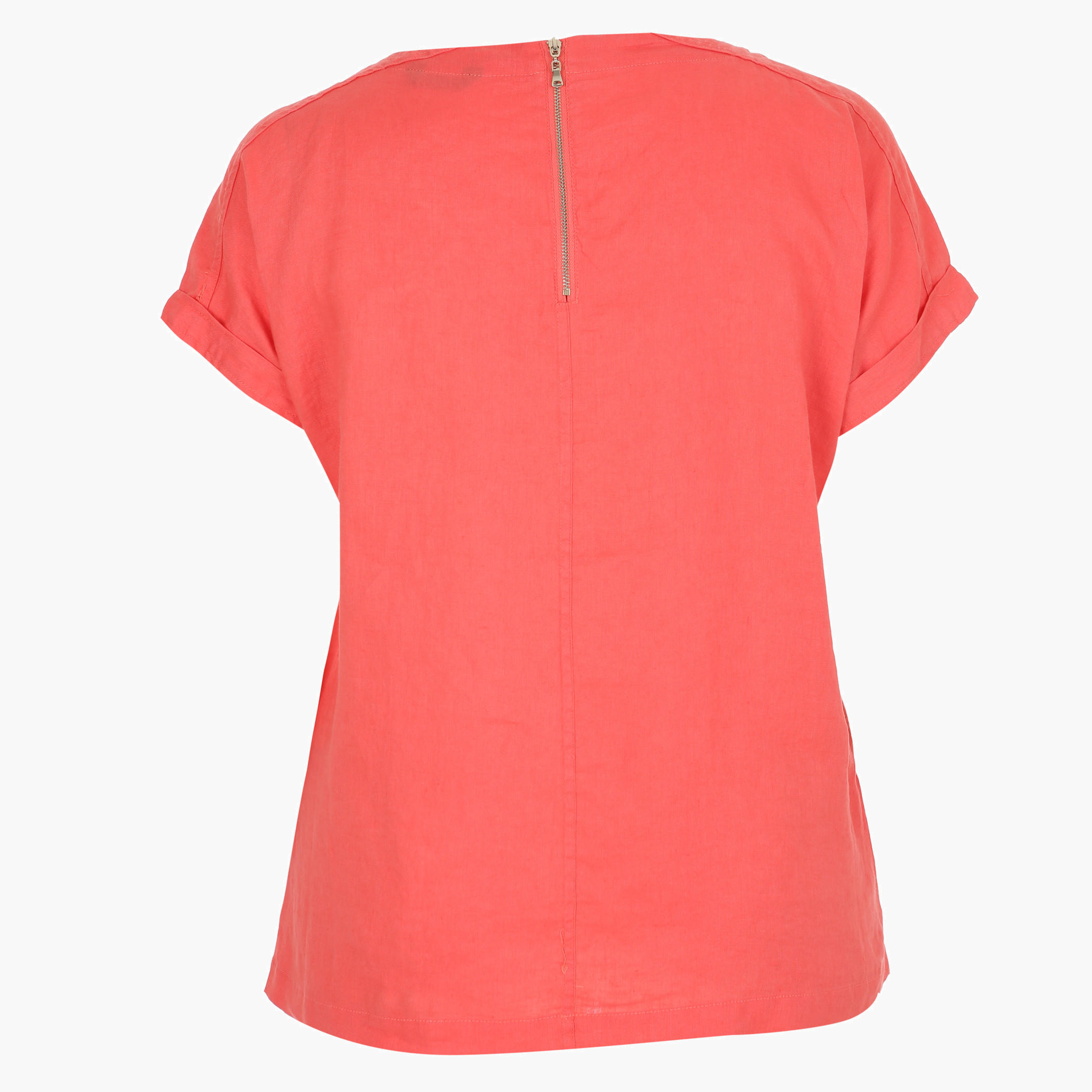 Plus Size Solid Colour Top-women-clothing-shirtsandblouses-blouses-image-2