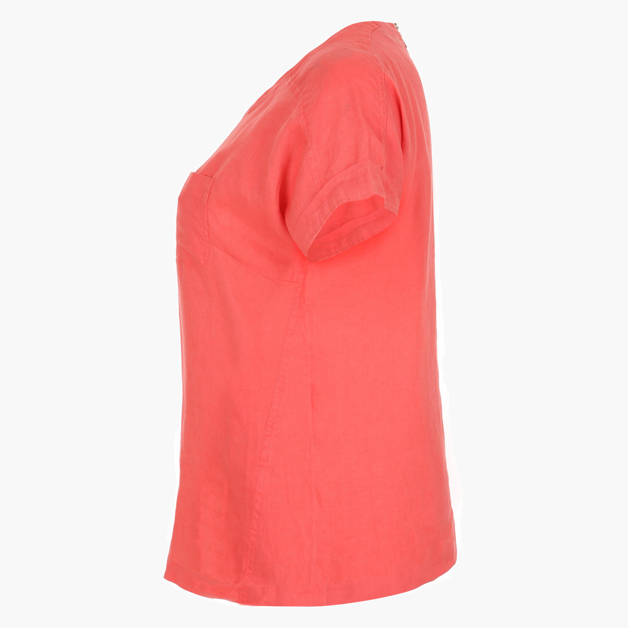 Plus Size Solid Colour Top-women-clothing-shirtsandblouses-blouses-image-1