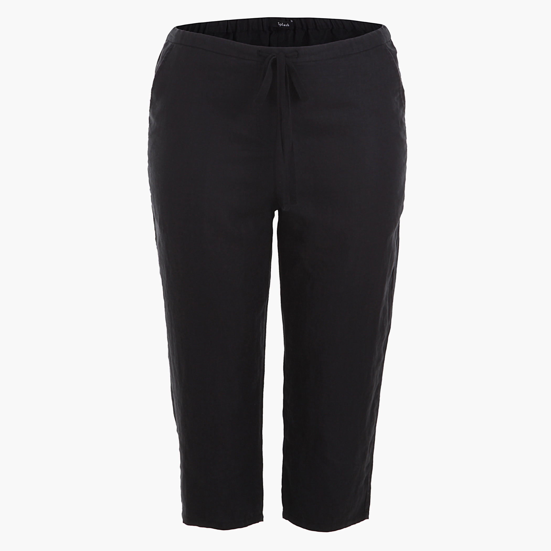 Plus Size Cropped Pants-women-clothing-bottoms-trousers-image-1
