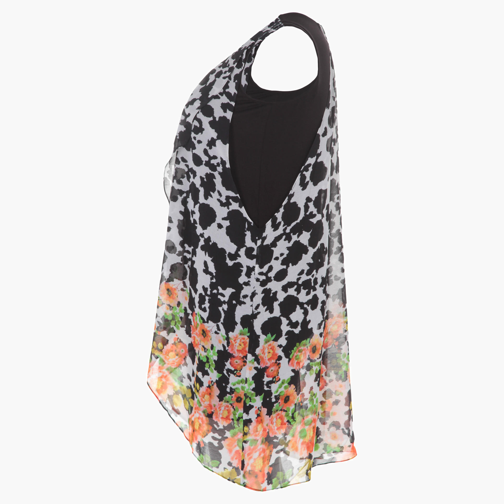 Floral Print Layered Tunic-women-clothing-shirtsandblouses-blouses-image-1