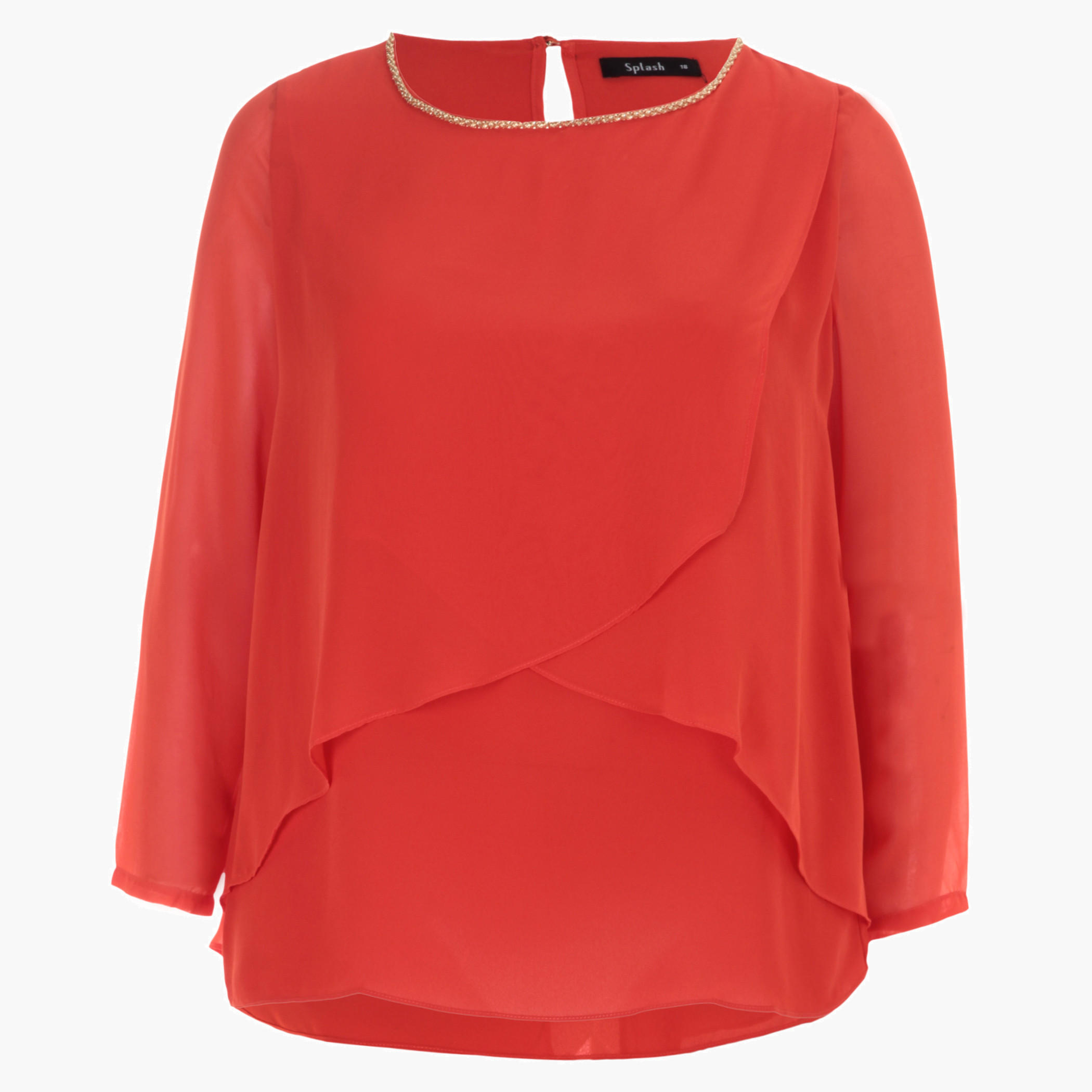 Plus Size Layered Top with Long Sleeves-women-clothing-shirtsandblouses-blouses-image-3