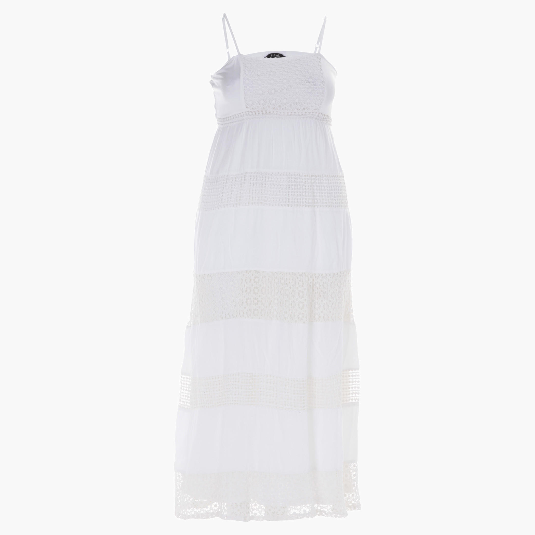 Sleeveless Maxi Dress with Lace Detailing-women-clothing-dresses-image-1