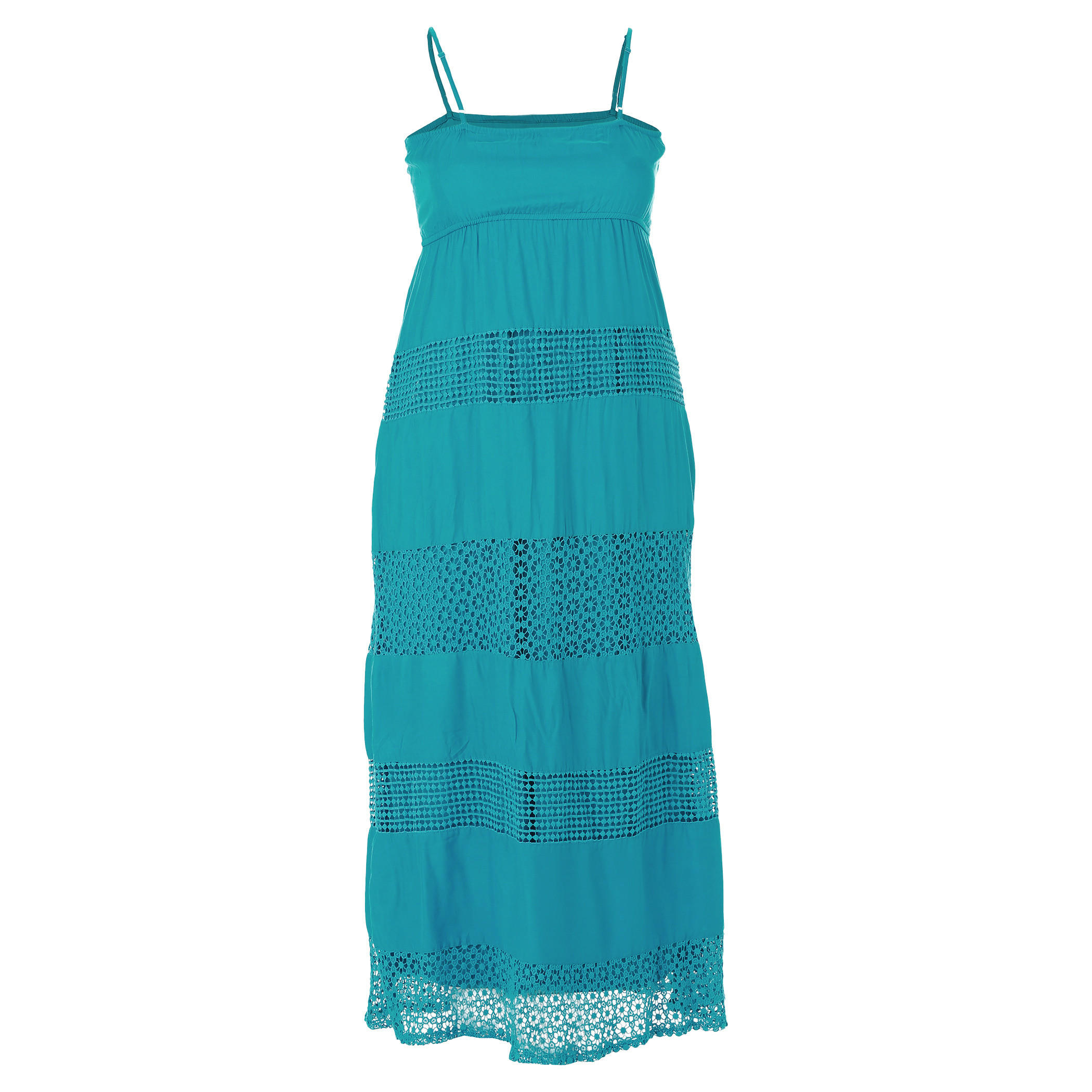 Plus Size Sleeveless Maxi Dress with Lace Inserts-women-clothing-dresses-image-2
