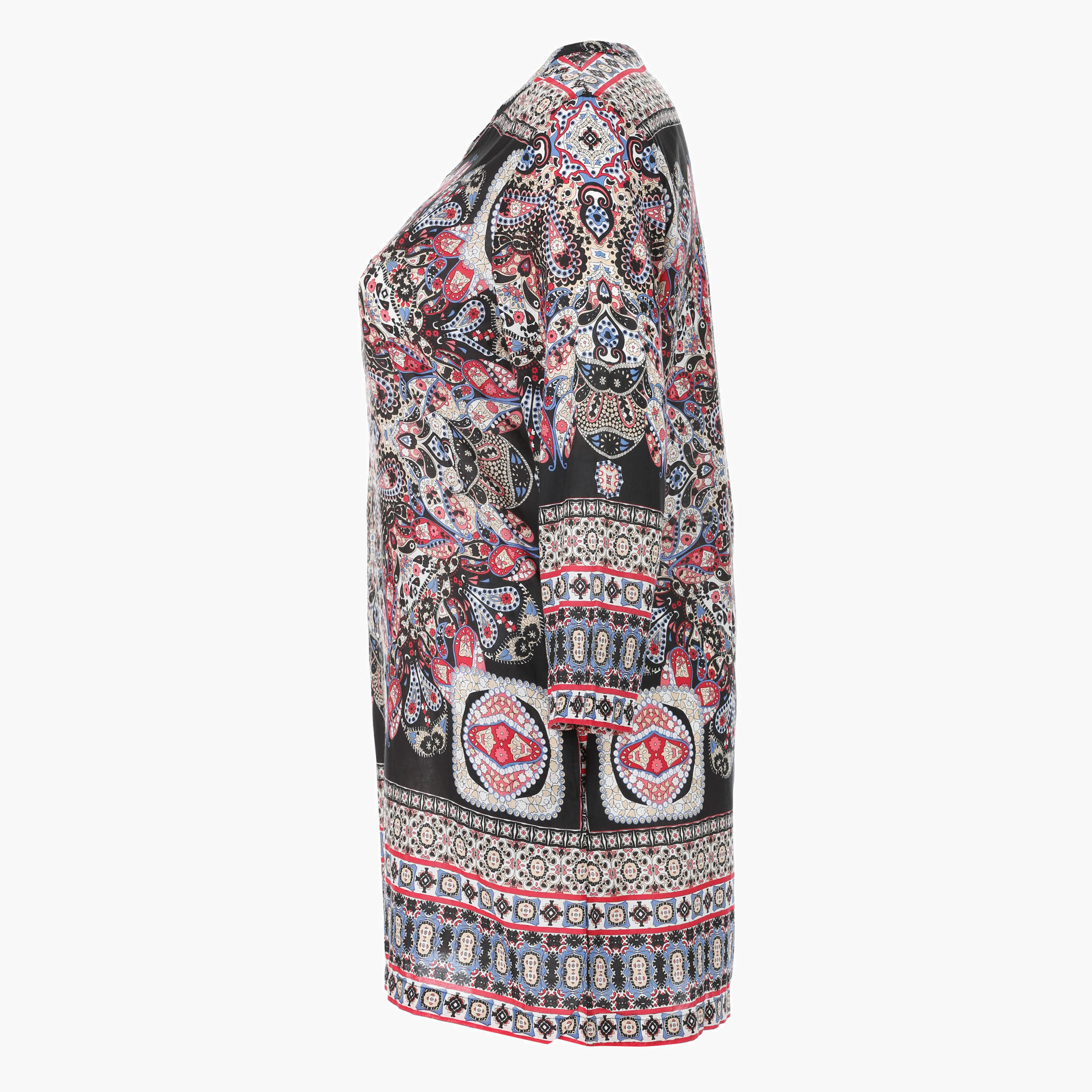 Plus Size Printed Tunic with Mandarin Collar-women-clothing-shirtsandblouses-blouses-image-3
