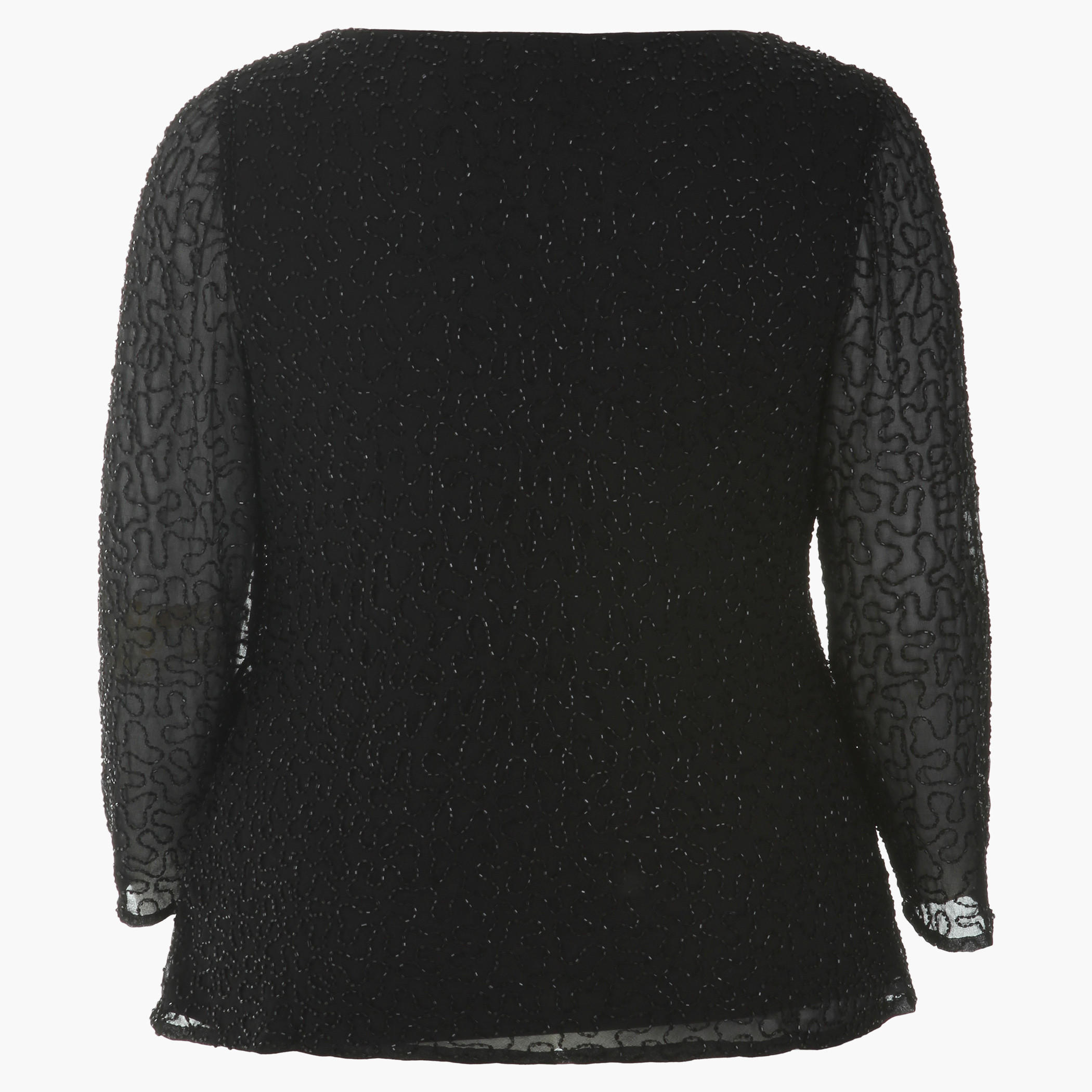 Plus Size Embellished Top with Round Neck-women-clothing-shirtsandblouses-blouses-image-2