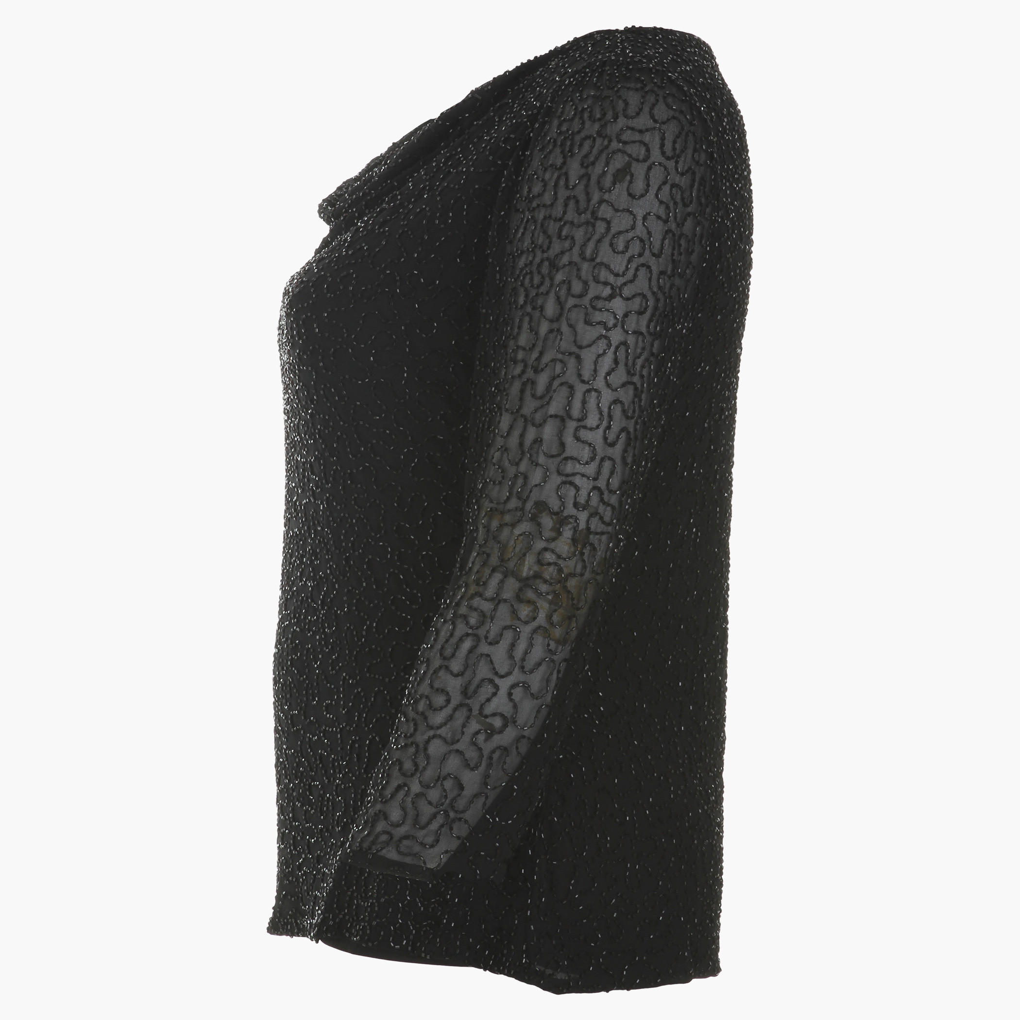 Plus Size Embellished Top with Round Neck-women-clothing-shirtsandblouses-blouses-image-3