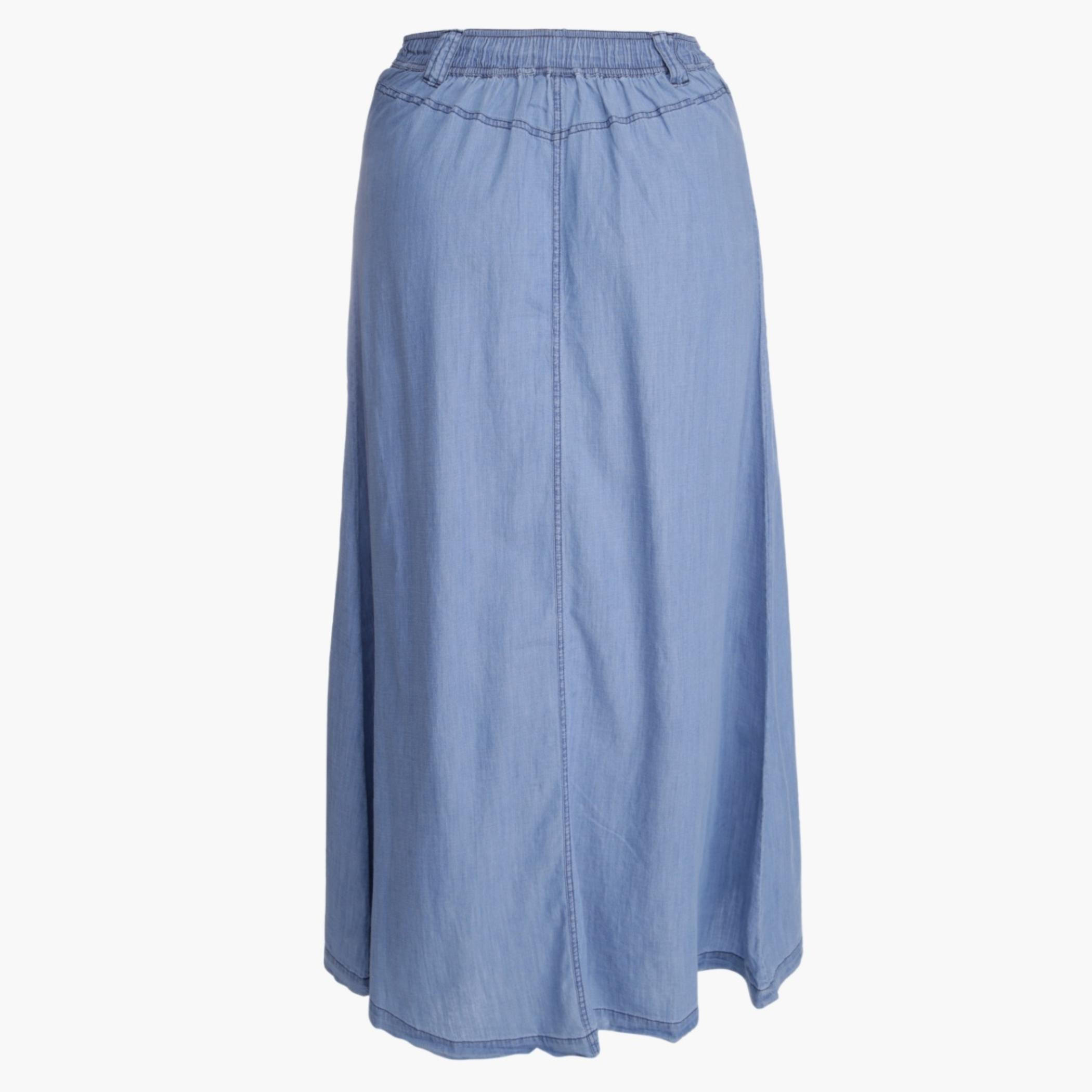 Plus Size Denim Skirt-women-clothing-bottoms-skirts-image-2