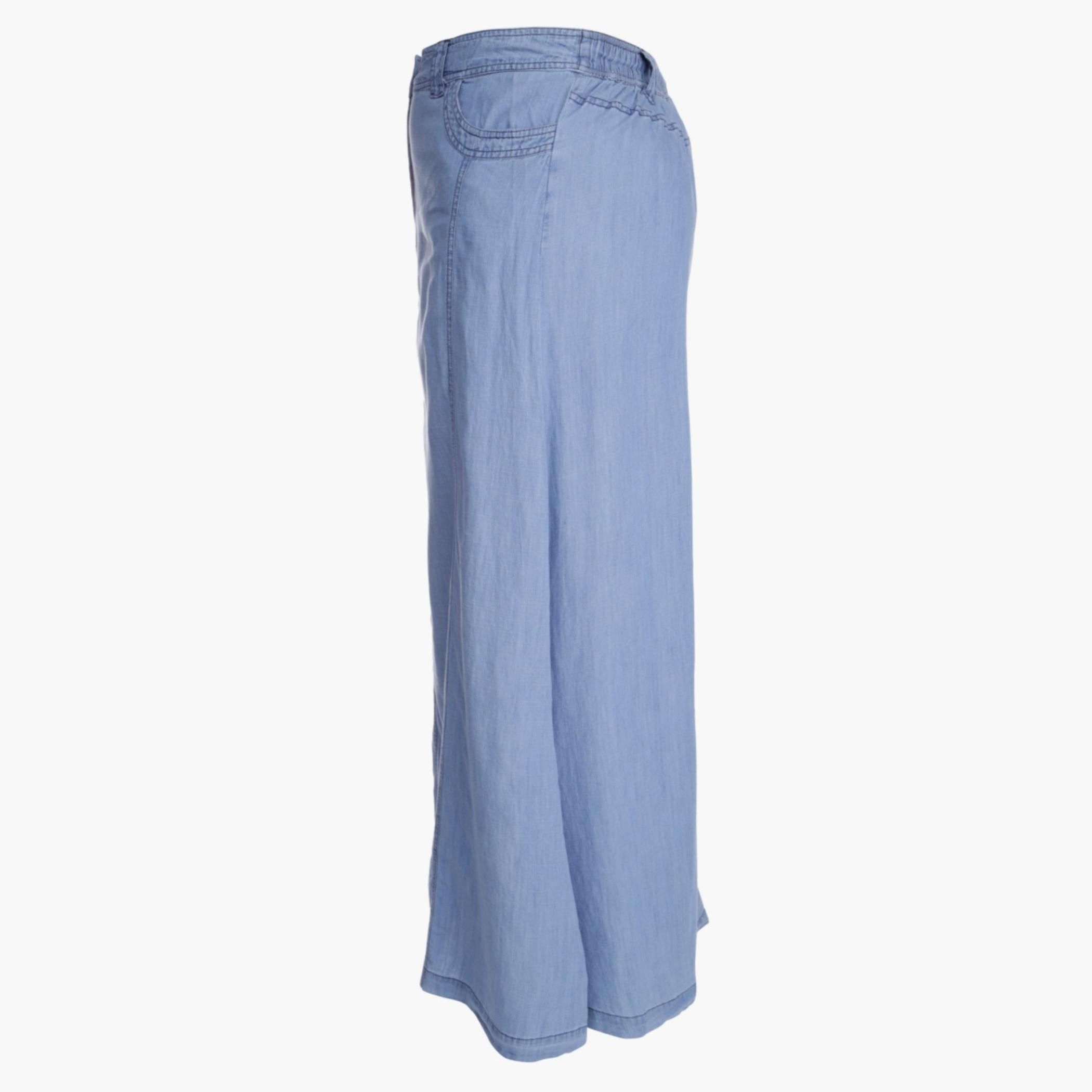Plus Size Denim Skirt-women-clothing-bottoms-skirts-image-1