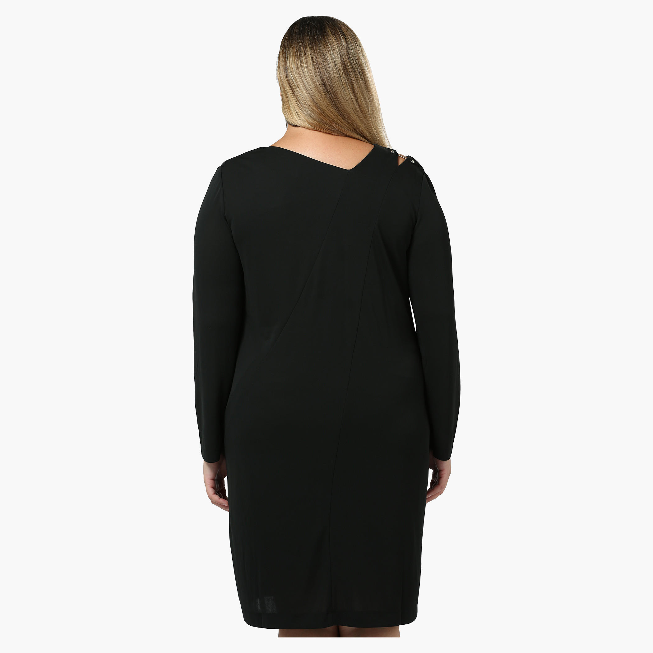 Plus Size Full-sleeved Cut-out Tunic-women-clothing-shirtsandblouses-blouses-image-4