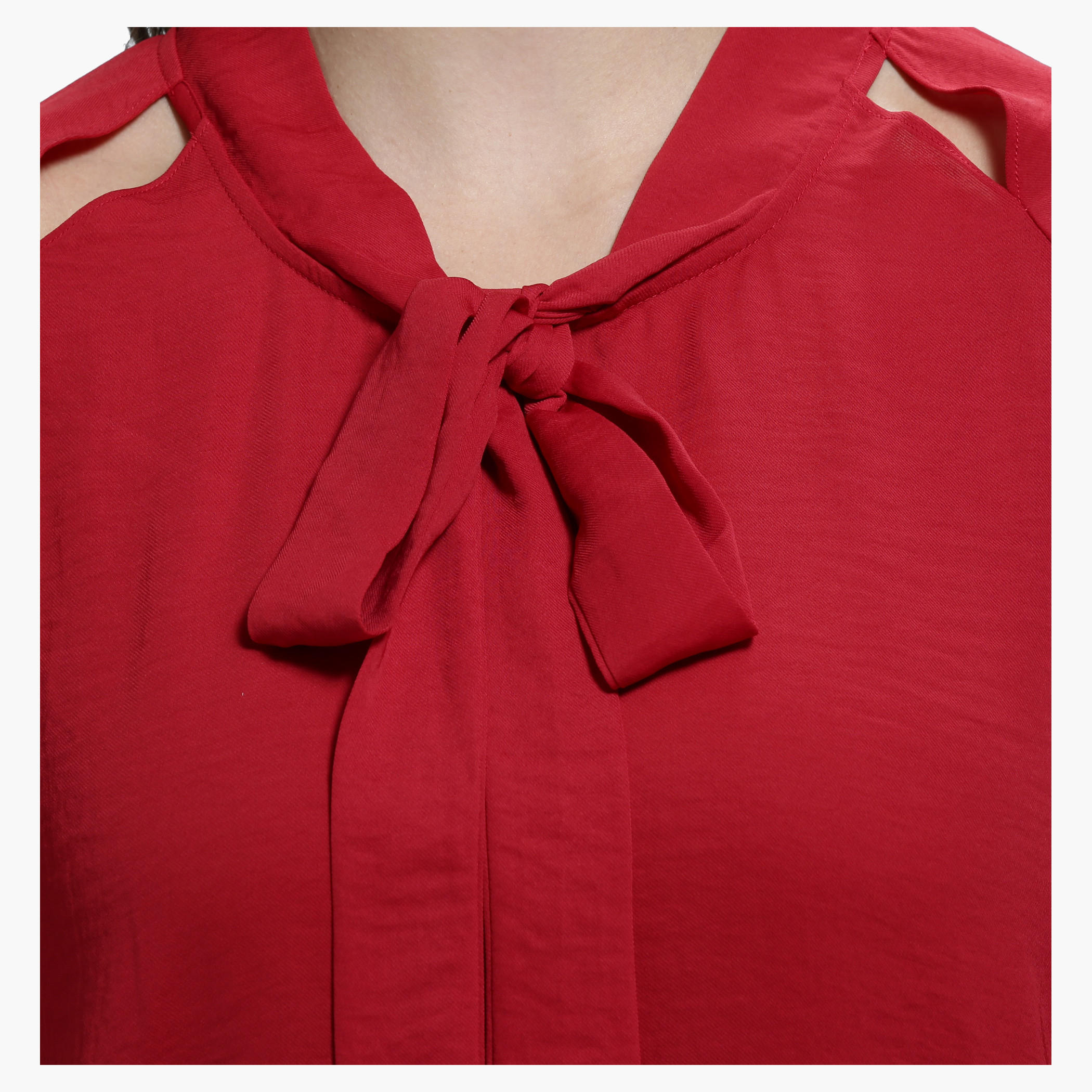 Plus Size Top with Tie-Up Neck and Long Sleeves-women-clothing-shirtsandblouses-blouses-image-4