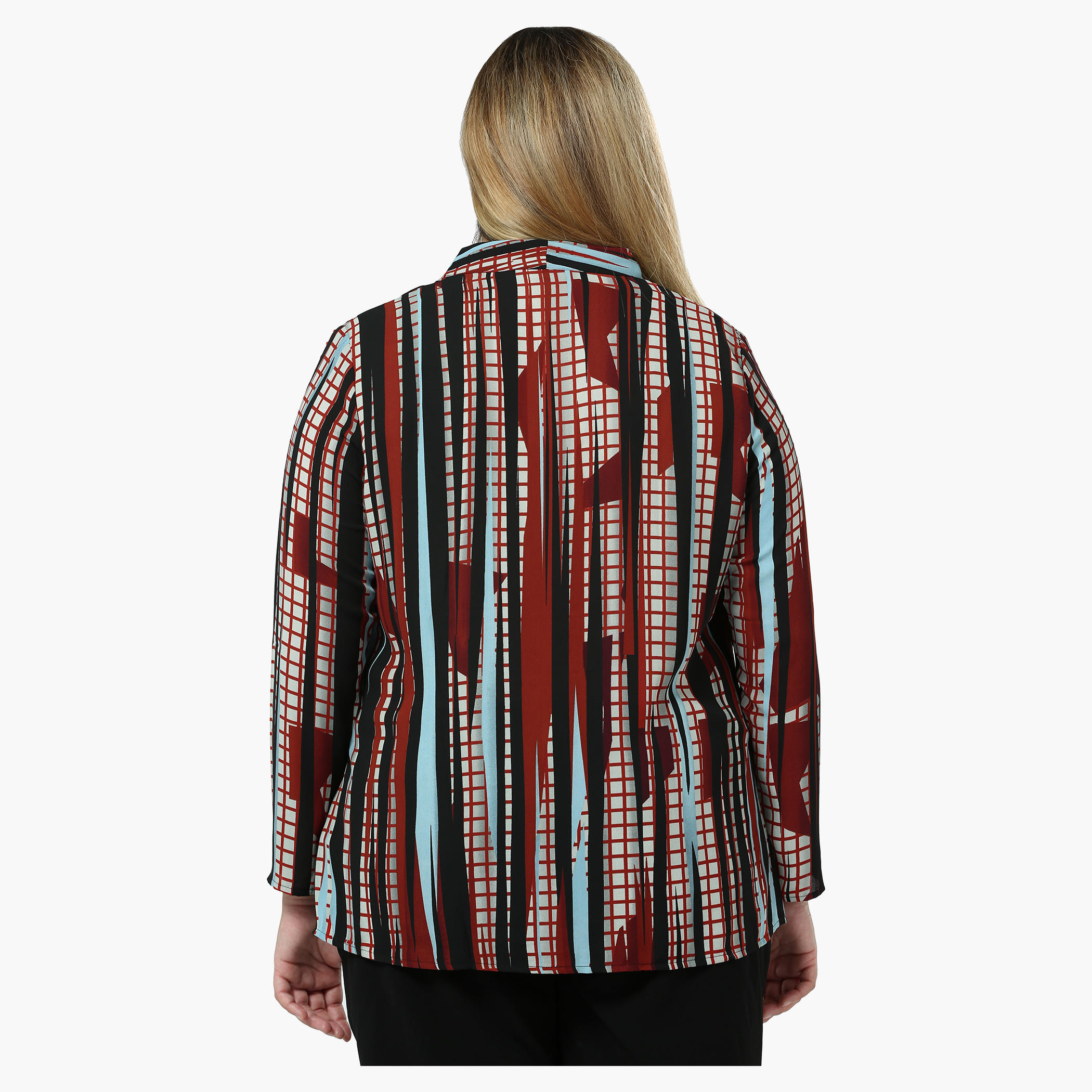 Plus Size Printed Full-sleeved Top-women-clothing-shirtsandblouses-blouses-image-2
