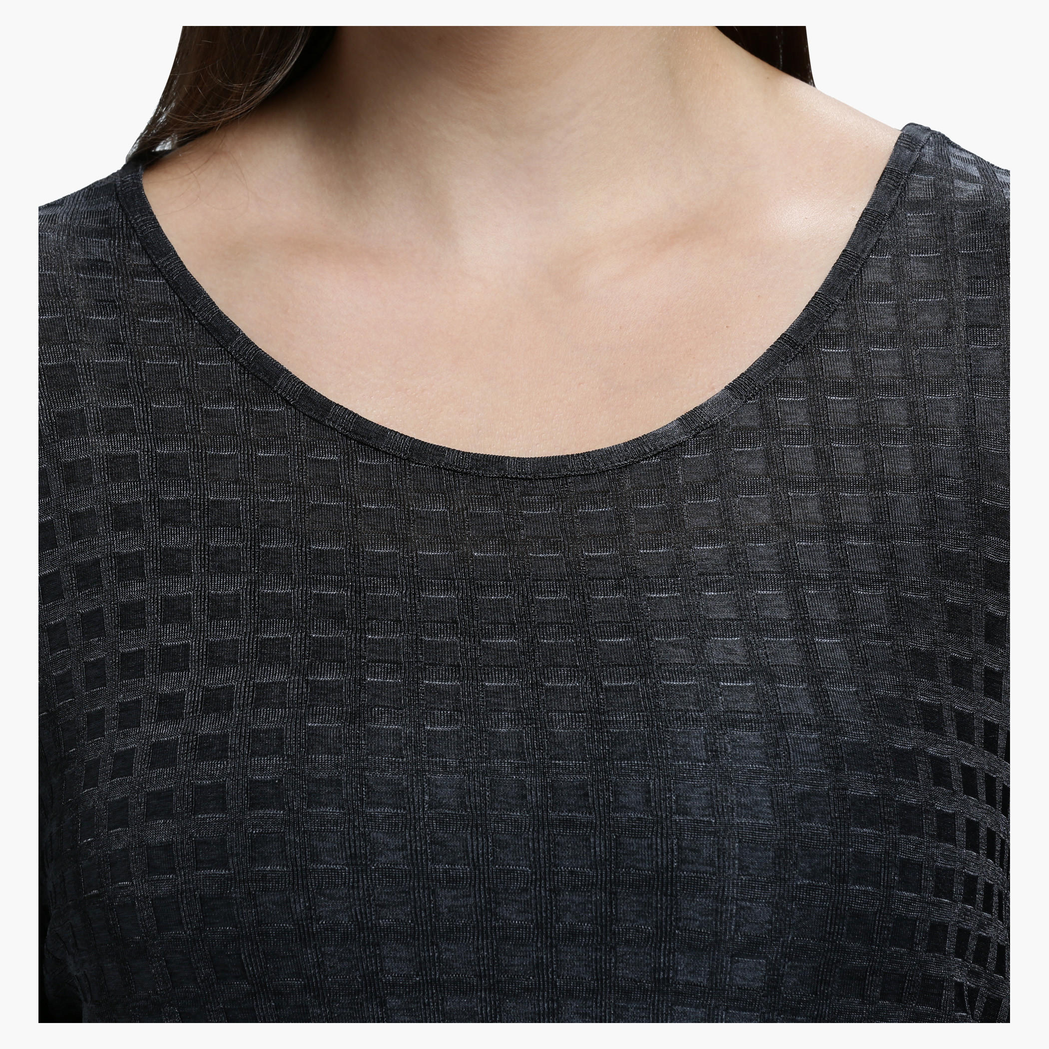 Plus Size Top with Round Neck and Twist Sleeves-women-clothing-shirtsandblouses-blouses-image-4