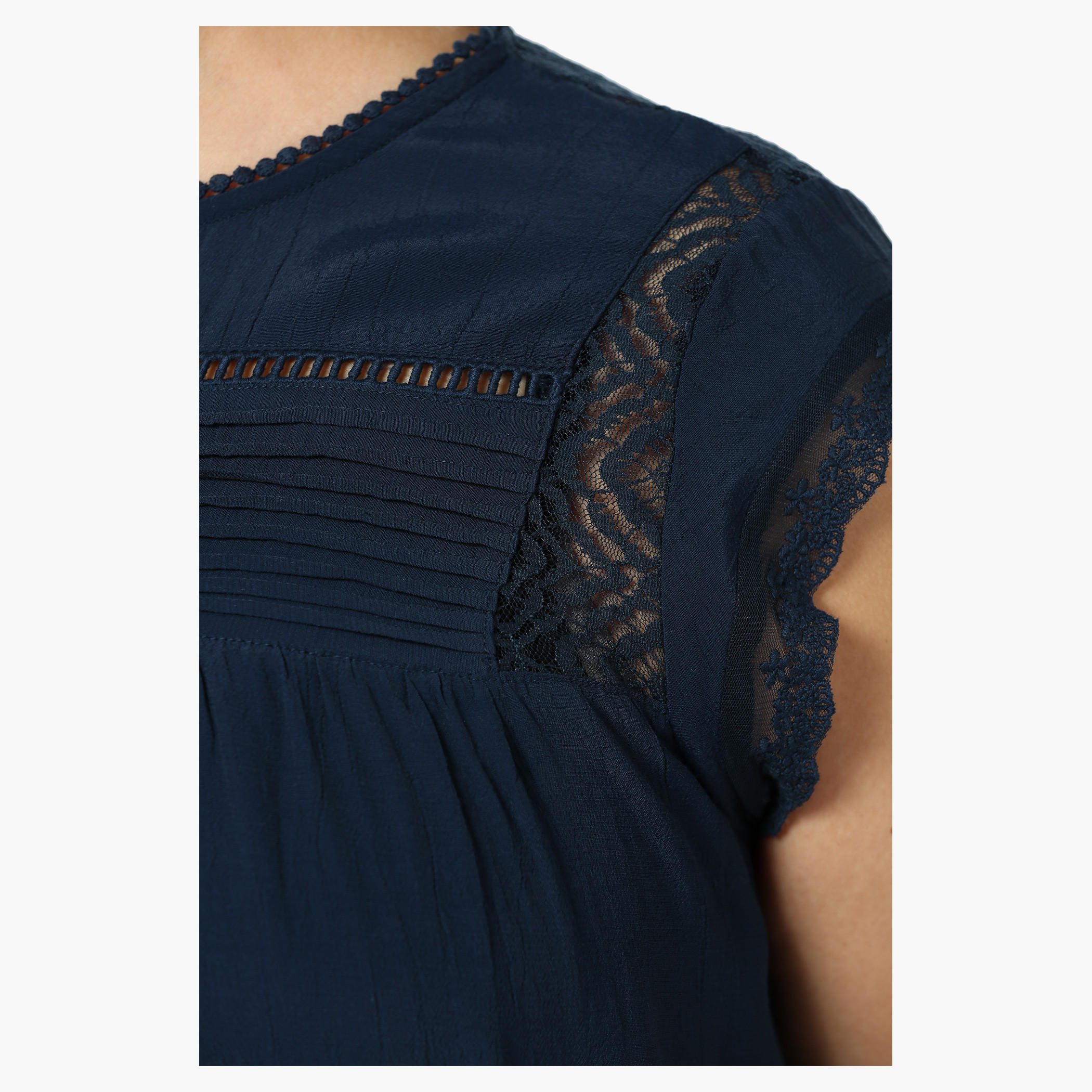 Plus Size Rayon Blouse with Lace Inserts-women-clothing-shirtsandblouses-blouses-image-2
