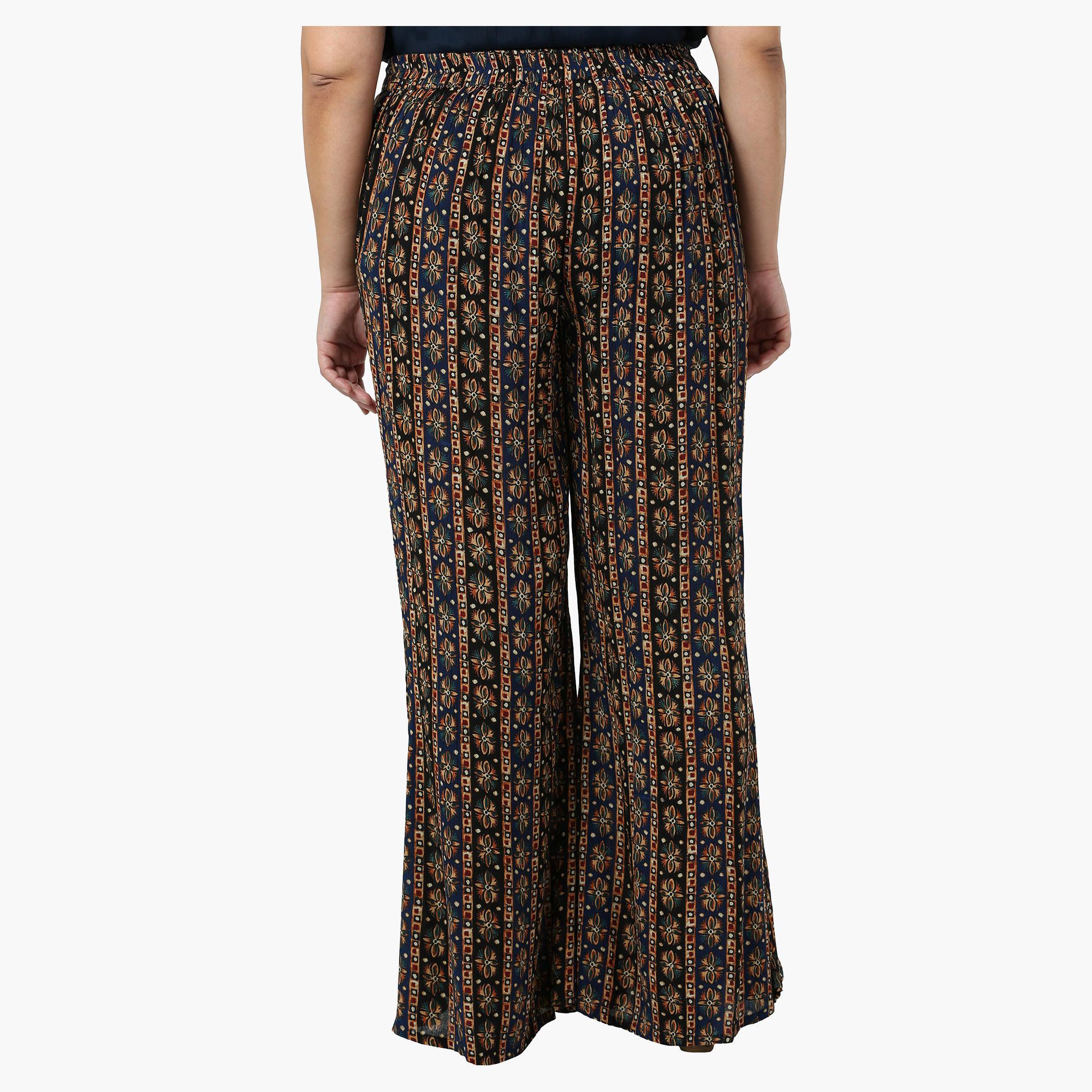 Plus Size Wide Leg Printed Palazo-women-clothing-bottoms-trousers-image-2