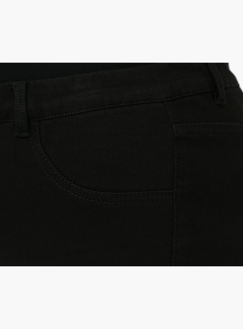 Plus Size Solid Pants-women-clothing-bottoms-trousers-image-2