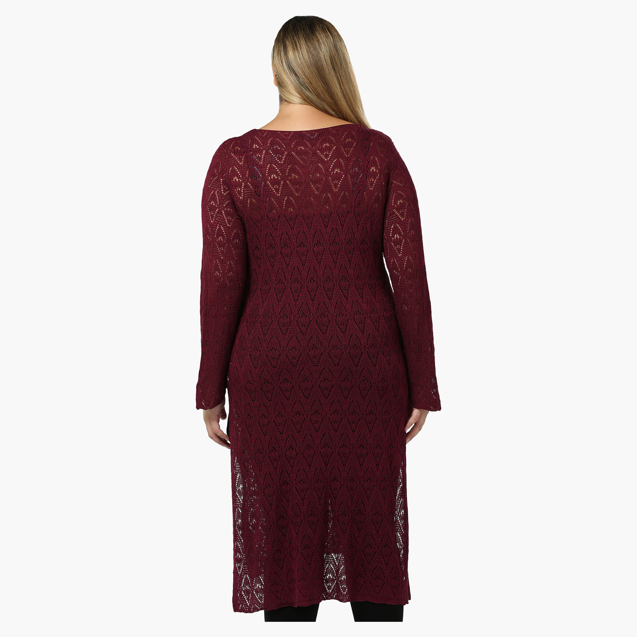 Plus Size Full-sleeved Lace Tunic-women-clothing-shirtsandblouses-blouses-image-4