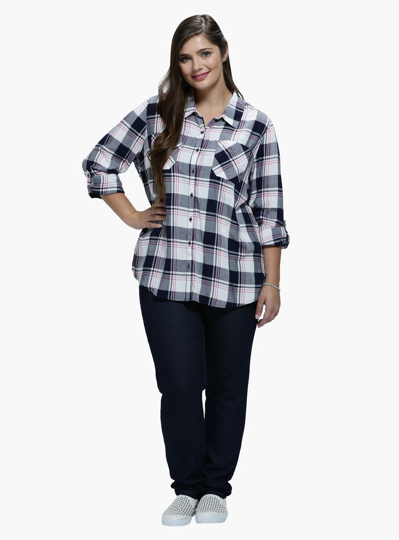 Plus Size Denim Jeans with Straight Fit-women-clothing-bottoms-jeans-image-1