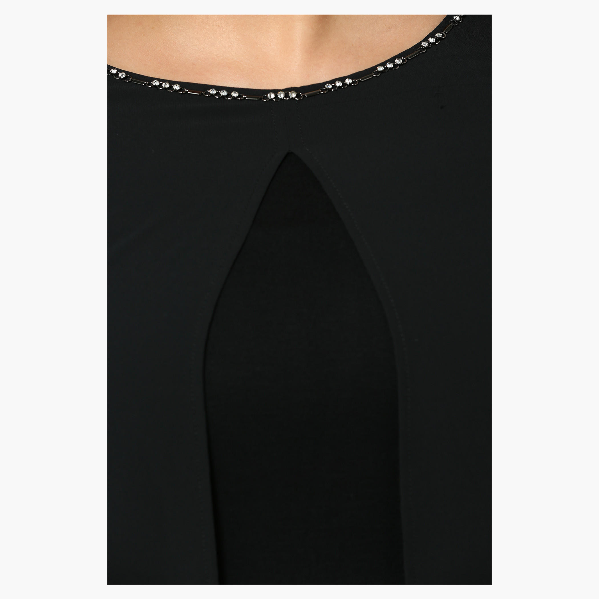 Plus Size Overlap Top with Embellished Neck-women-clothing-shirtsandblouses-blouses-image-2