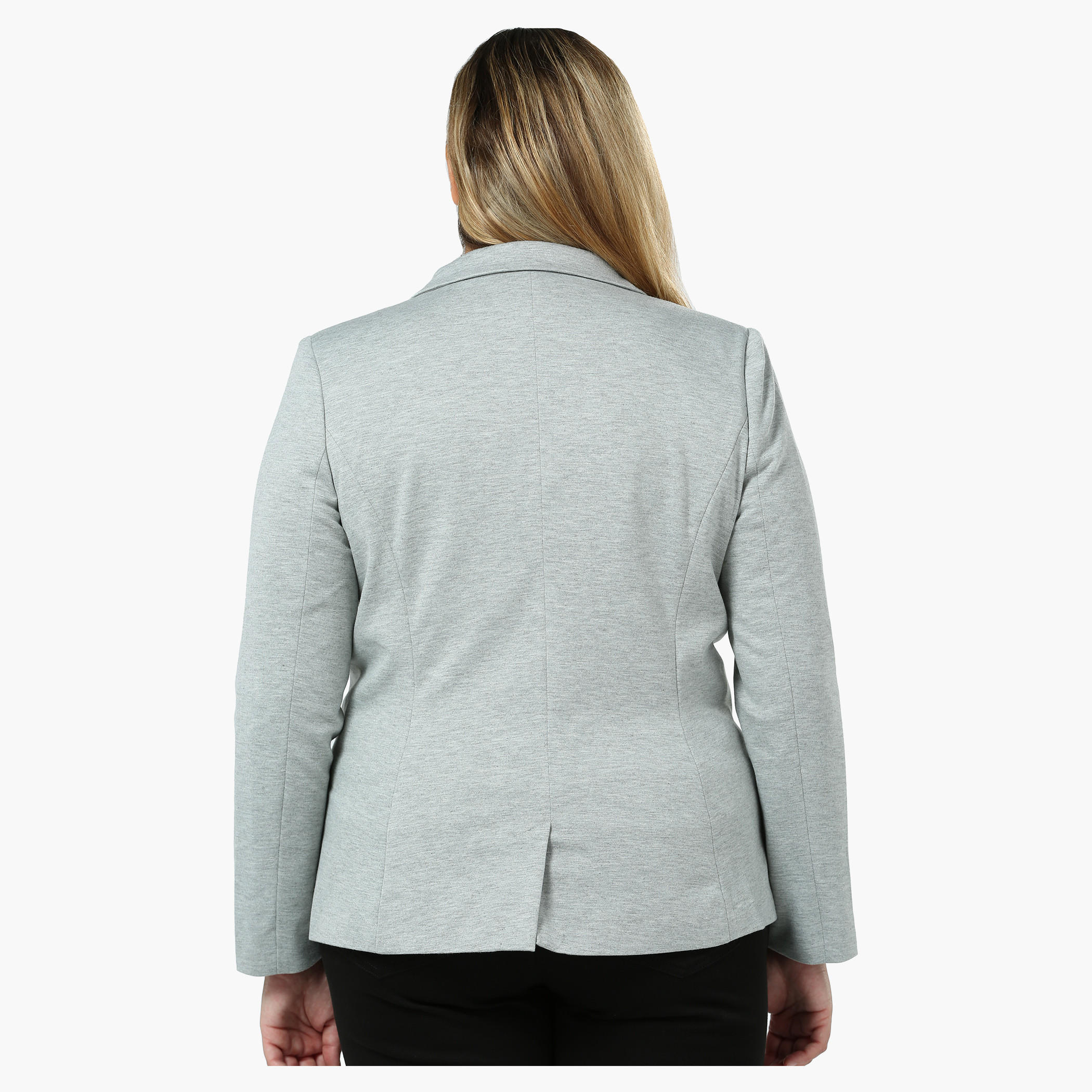 Plus Size Full-sleeved Ponte Jacket-women-clothing-coatsandjackets-blazers-image-2