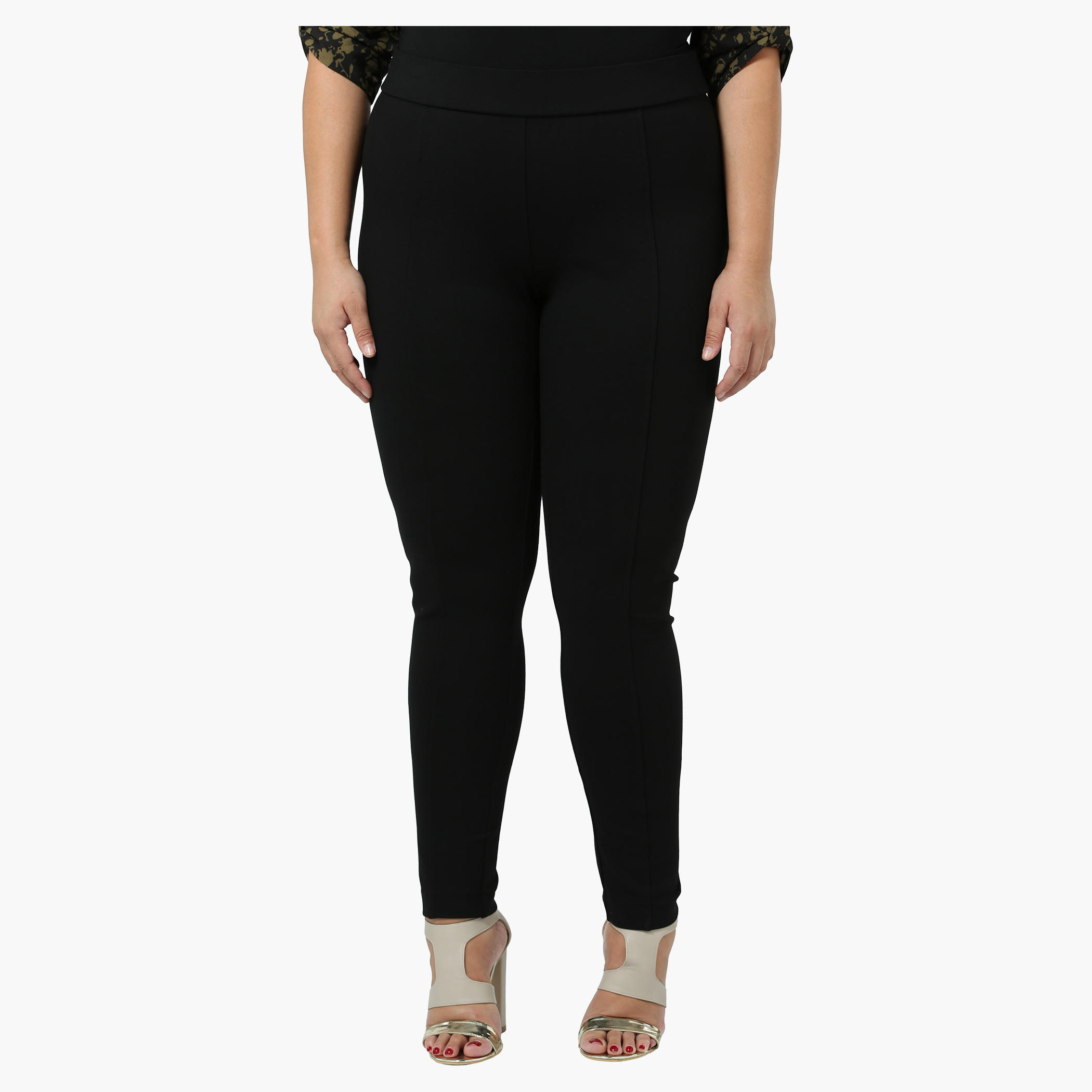 Plus Size Trousers with Front Piping-women-clothing-bottoms-trousers-image-5
