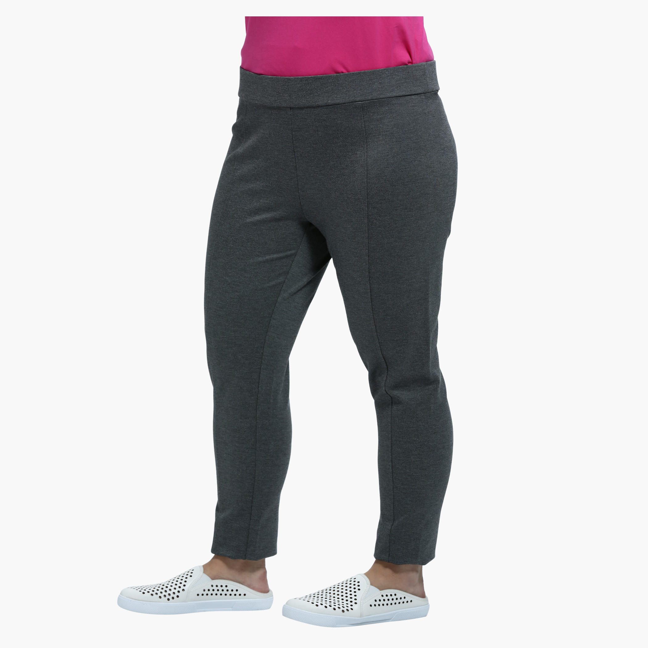 Plus Size Narrow Leg Trousers with Front Piping-women-clothing-bottoms-trousers-image-3