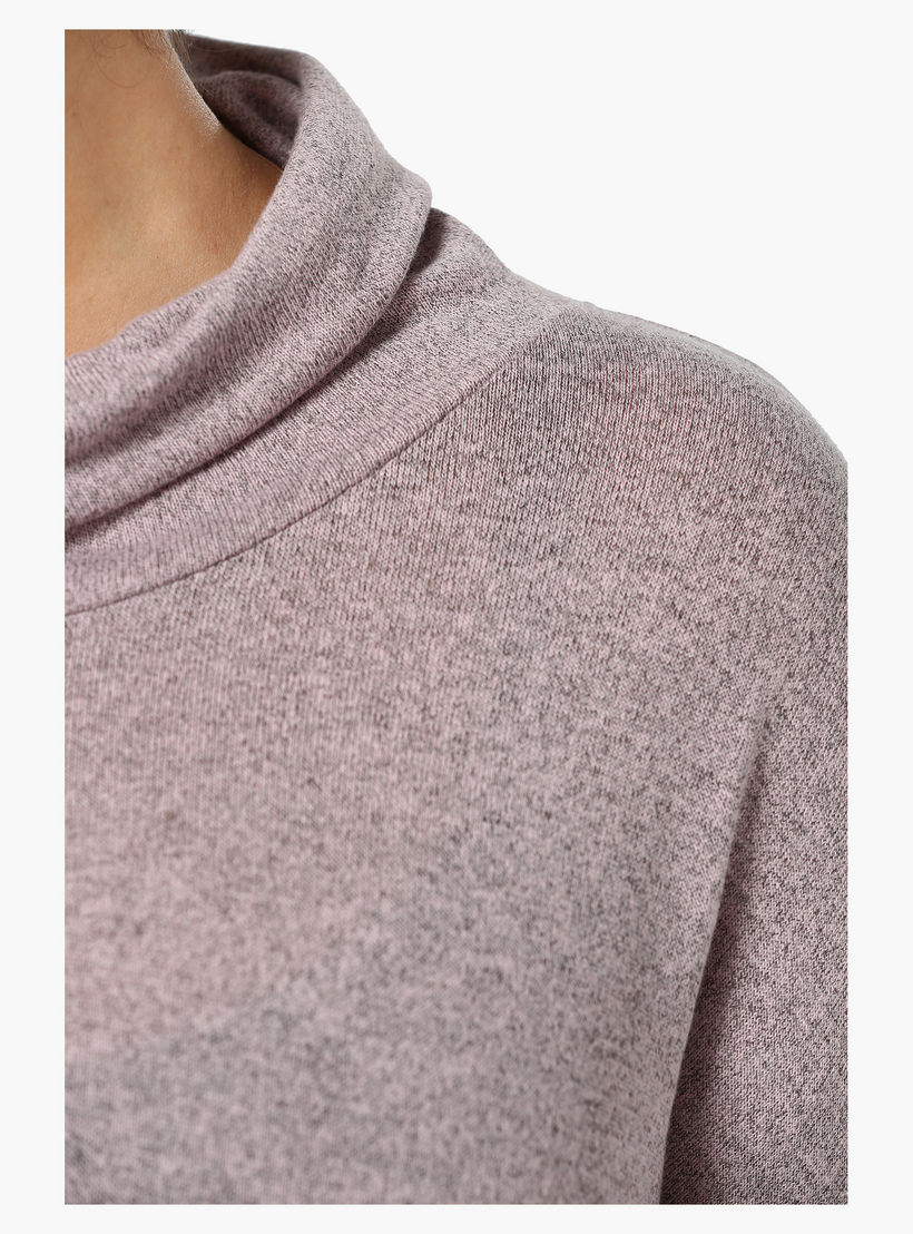 Plus Size Melange Cowl Neck Top-women-clothing-shirtsandblouses-blouses-image-4