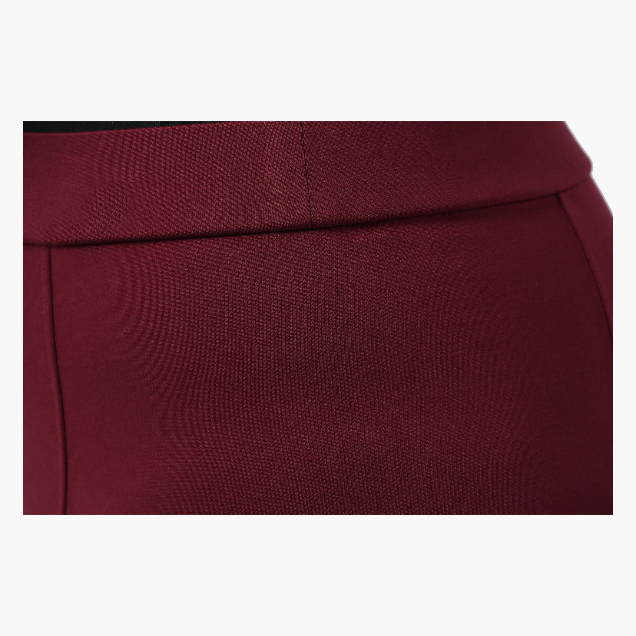 Plus Size Solid Leggings with Front Piping-women-clothing-bottoms-leggings-image-4
