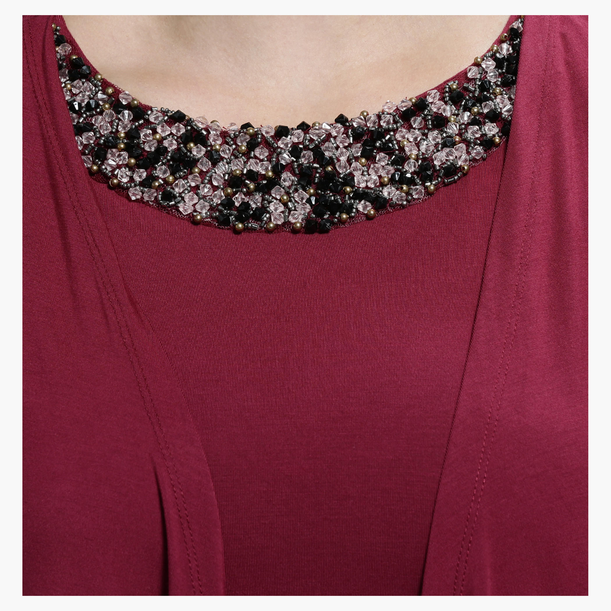 Plus Size Embellished Top with Round Neck and Long Sleeves-women-clothing-shirtsandblouses-blouses-image-4