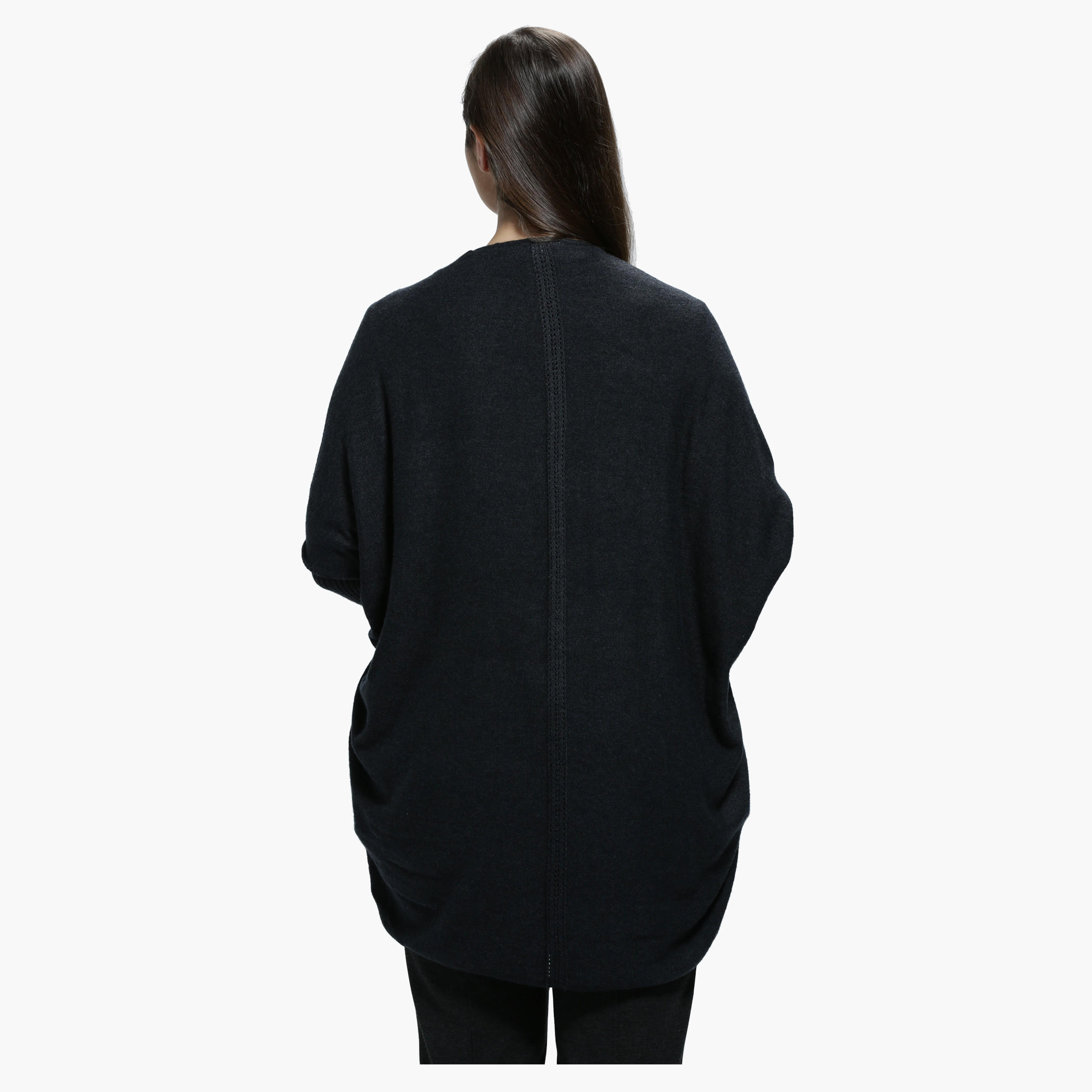 Plus Size Cardigan with Side Pockets and Long Sleeves-women-winterwear-cardigansandjumpers-cardigans-image-7