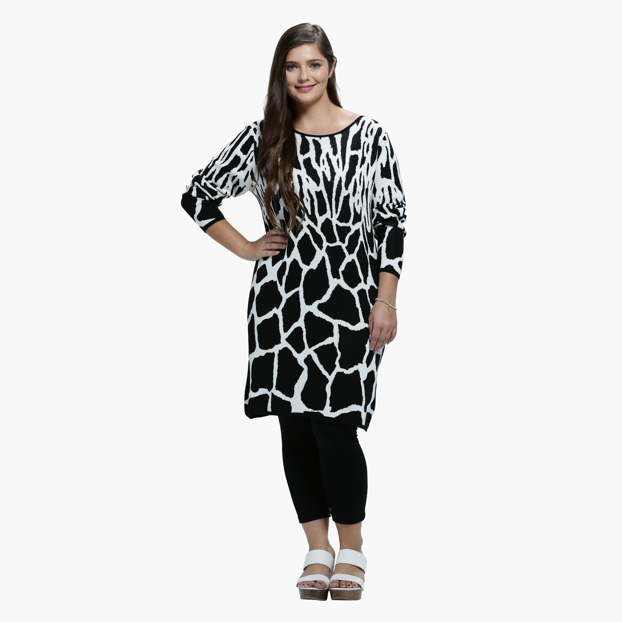 Plus Size Cropped Leggings with Elastic Waist-women-clothing-bottoms-leggings-image-5
