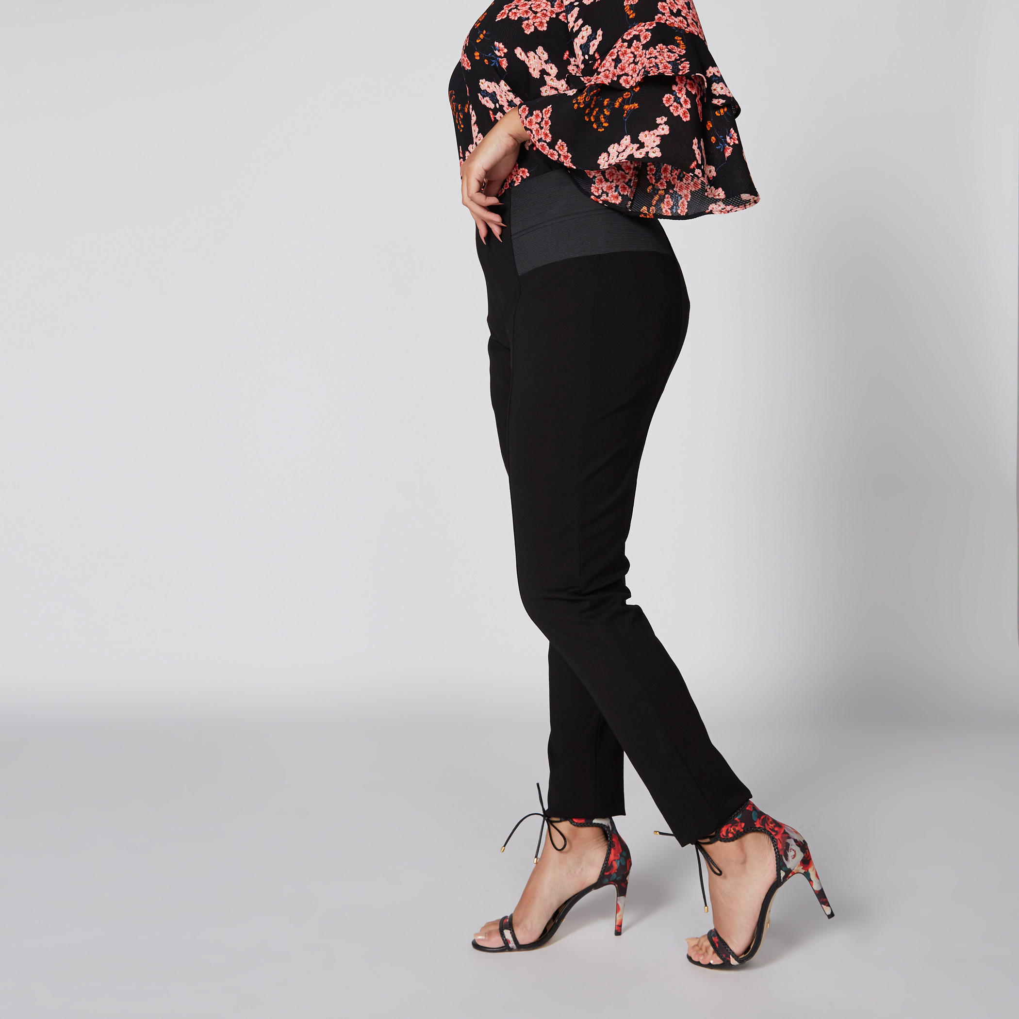 Full Length Pants with Double Sided Garter-women-clothing-bottoms-trousers-image-3