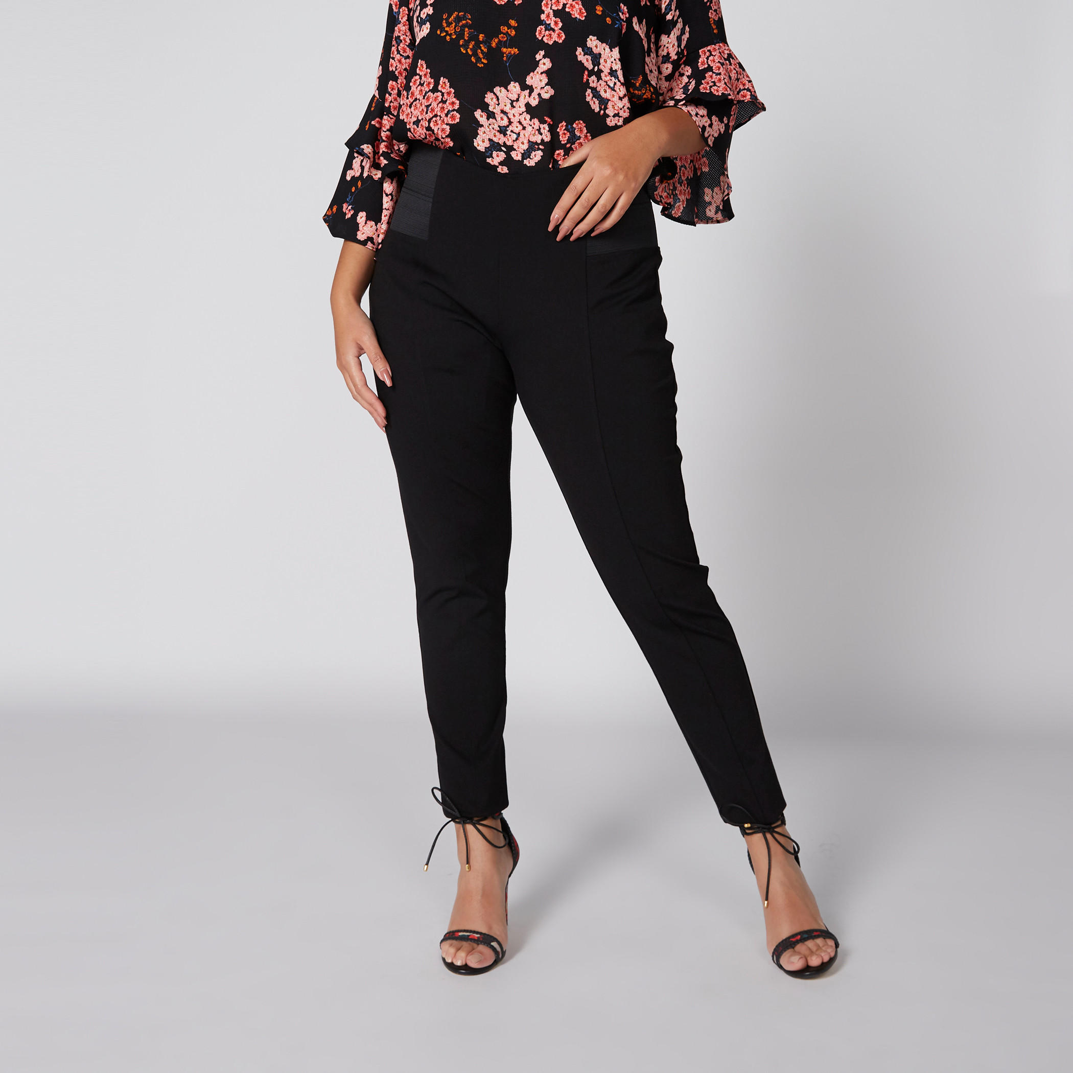 Full Length Pants with Double Sided Garter-women-clothing-bottoms-trousers-image-5