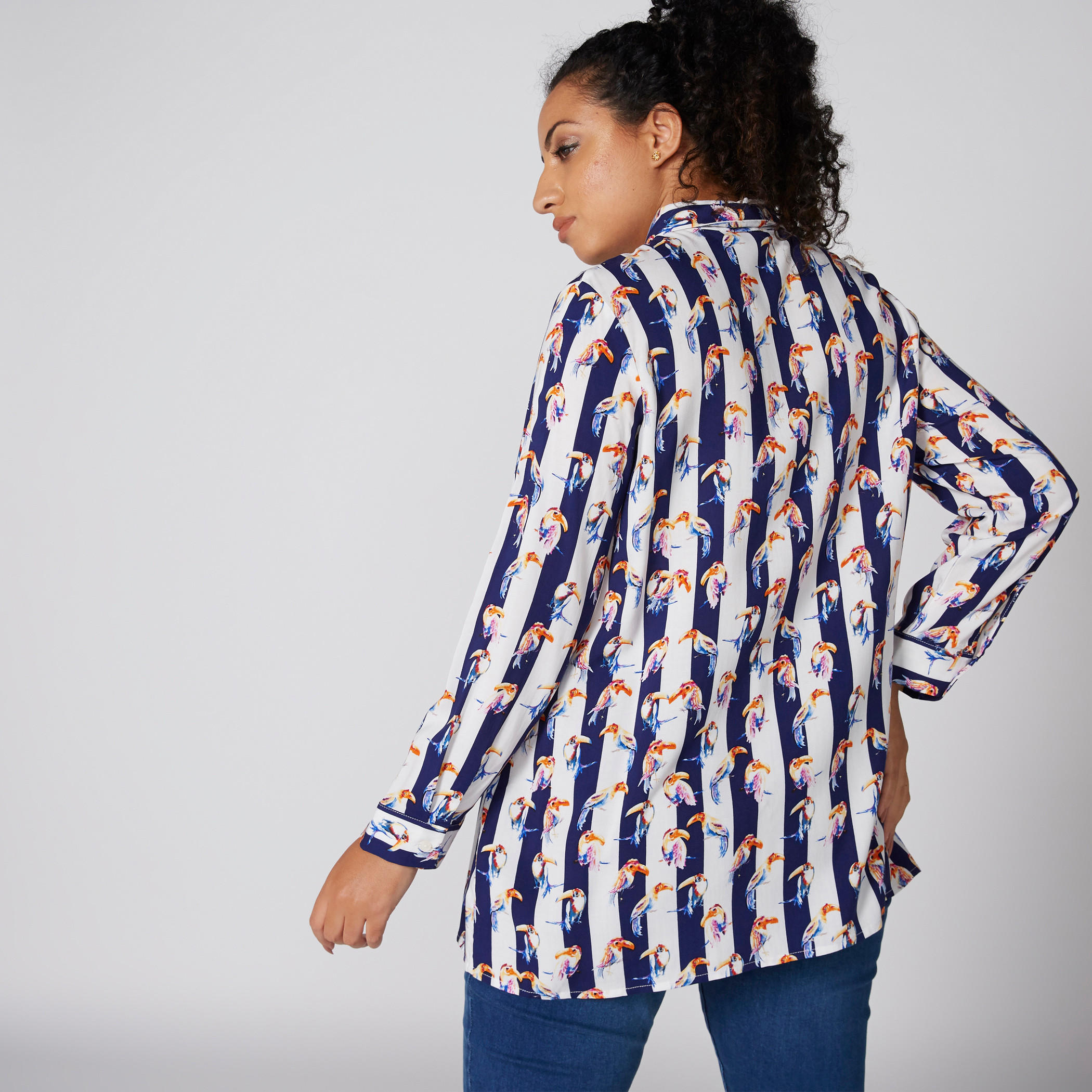 Printed Shirt with Long Sleeves and Complete Placket-women-clothing-shirtsandblouses-blouses-image-2