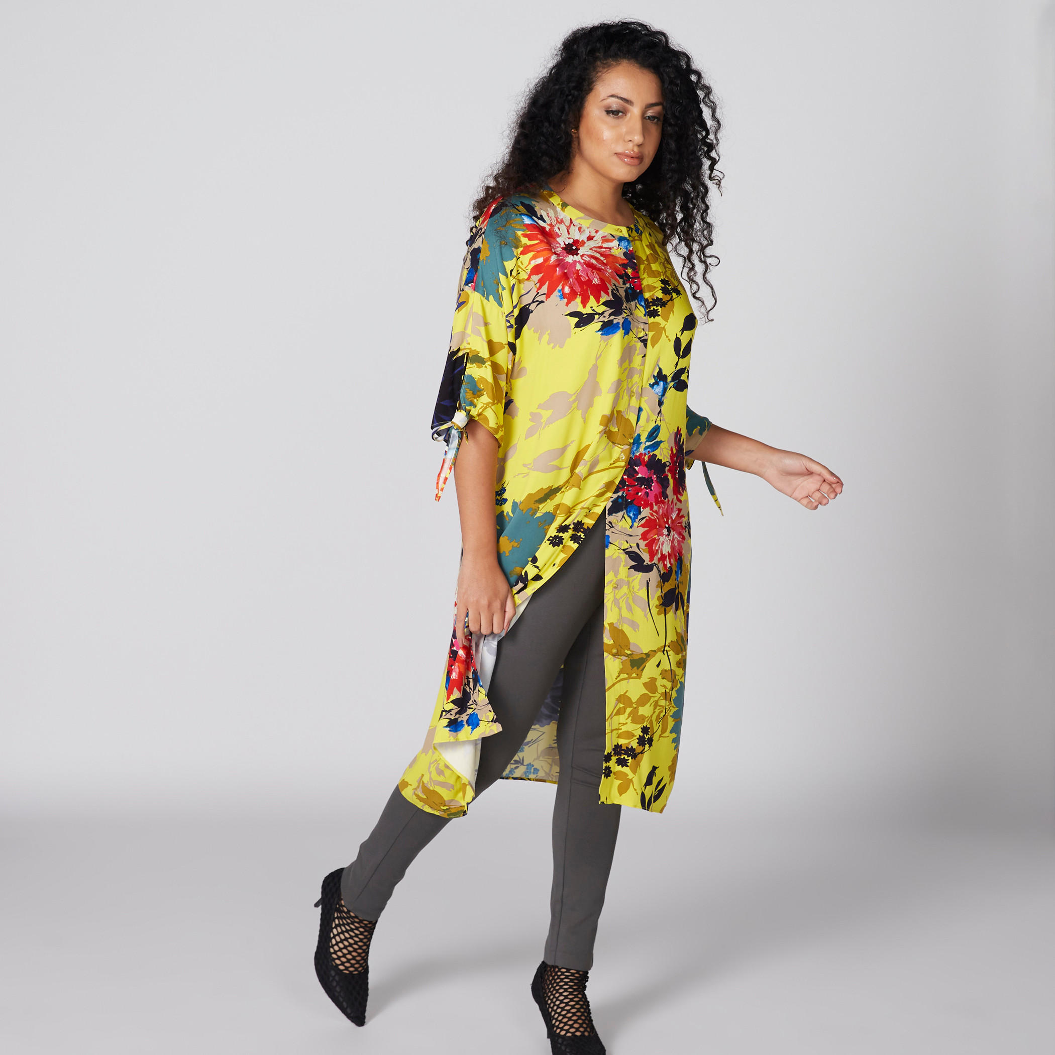 تونيك بأكمام 3/4 وأربطة وجيوب وطبعات أزهار-women-clothing-shirtsandblouses-blouses-image-1