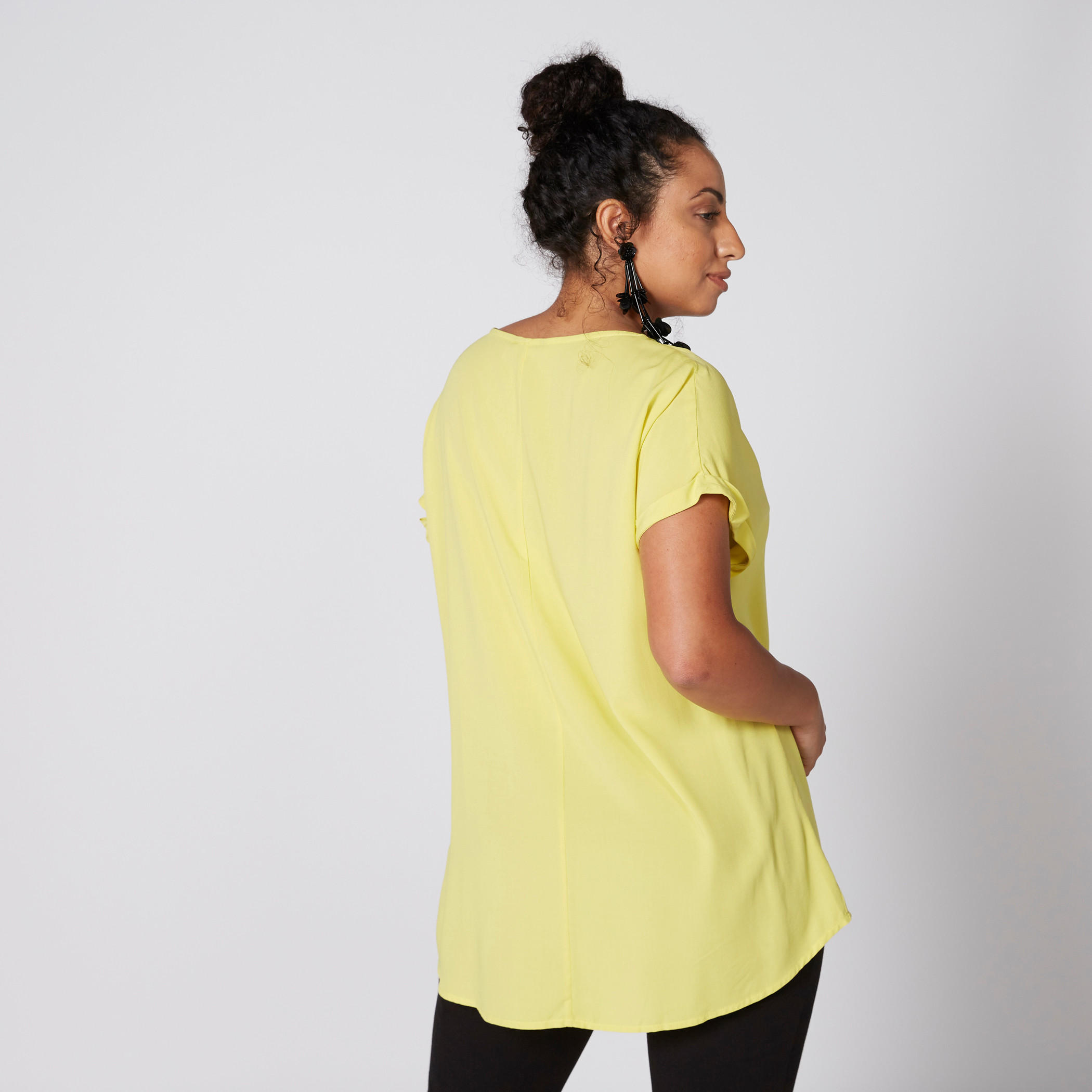 Extended Sleeves Top with Zip Detail-women-clothing-shirtsandblouses-blouses-image-2