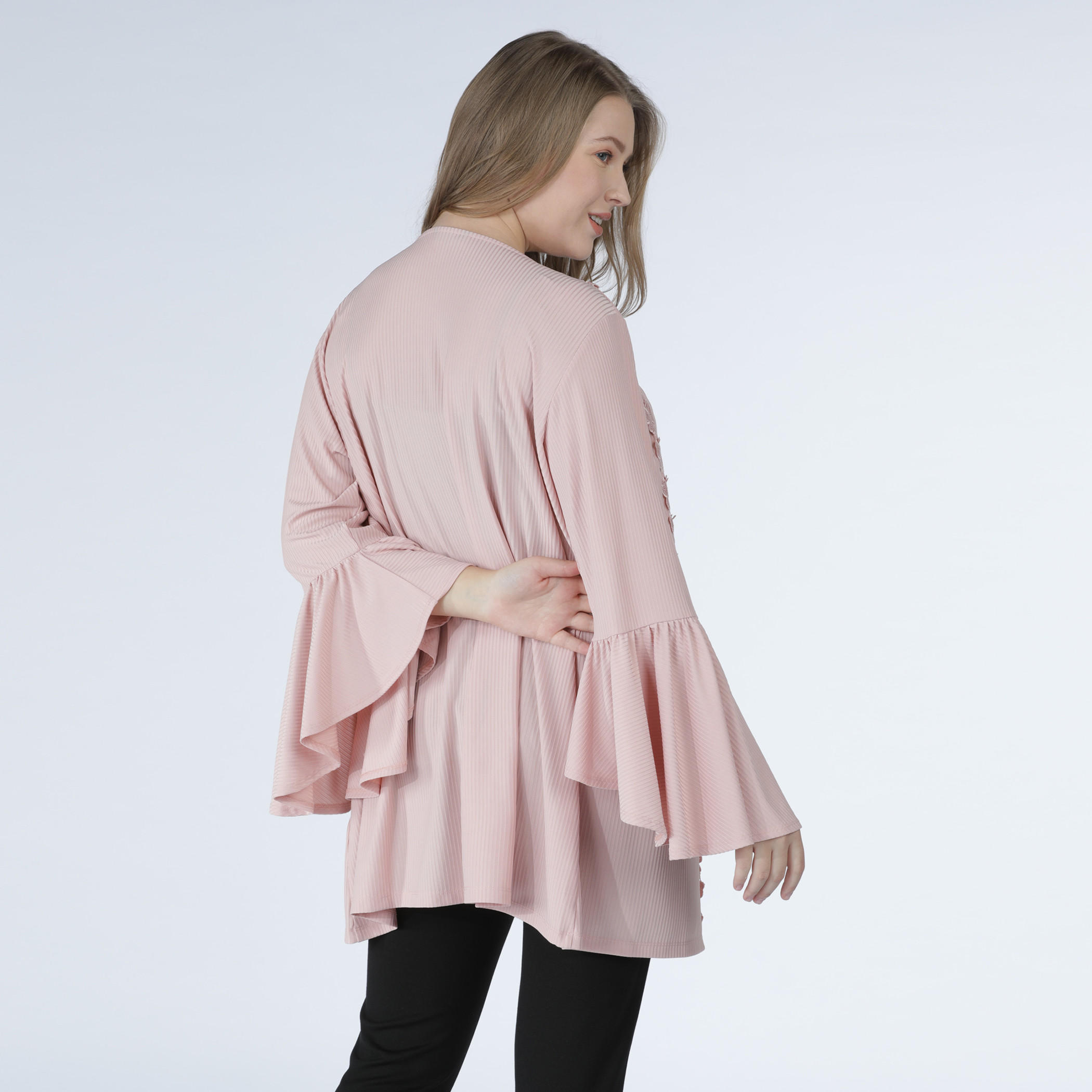 Open Front Shrug with Long Sleeves-women-clothing-shirtsandblouses-blouses-image-2