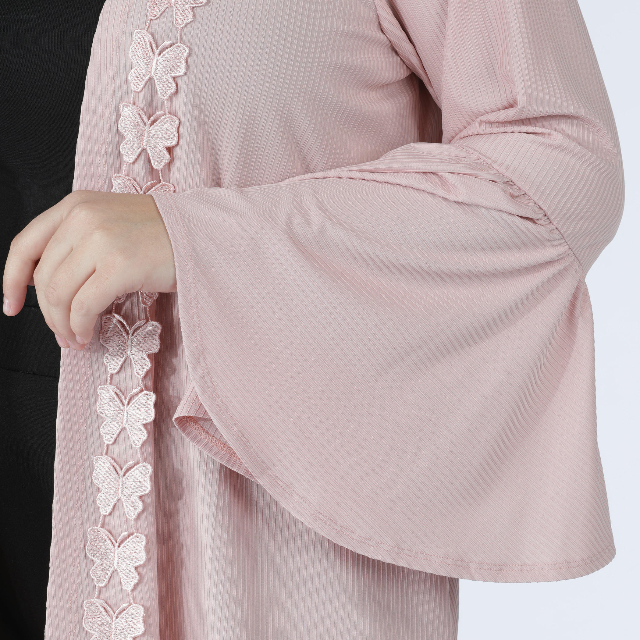 Open Front Shrug with Long Sleeves-women-clothing-shirtsandblouses-blouses-image-4
