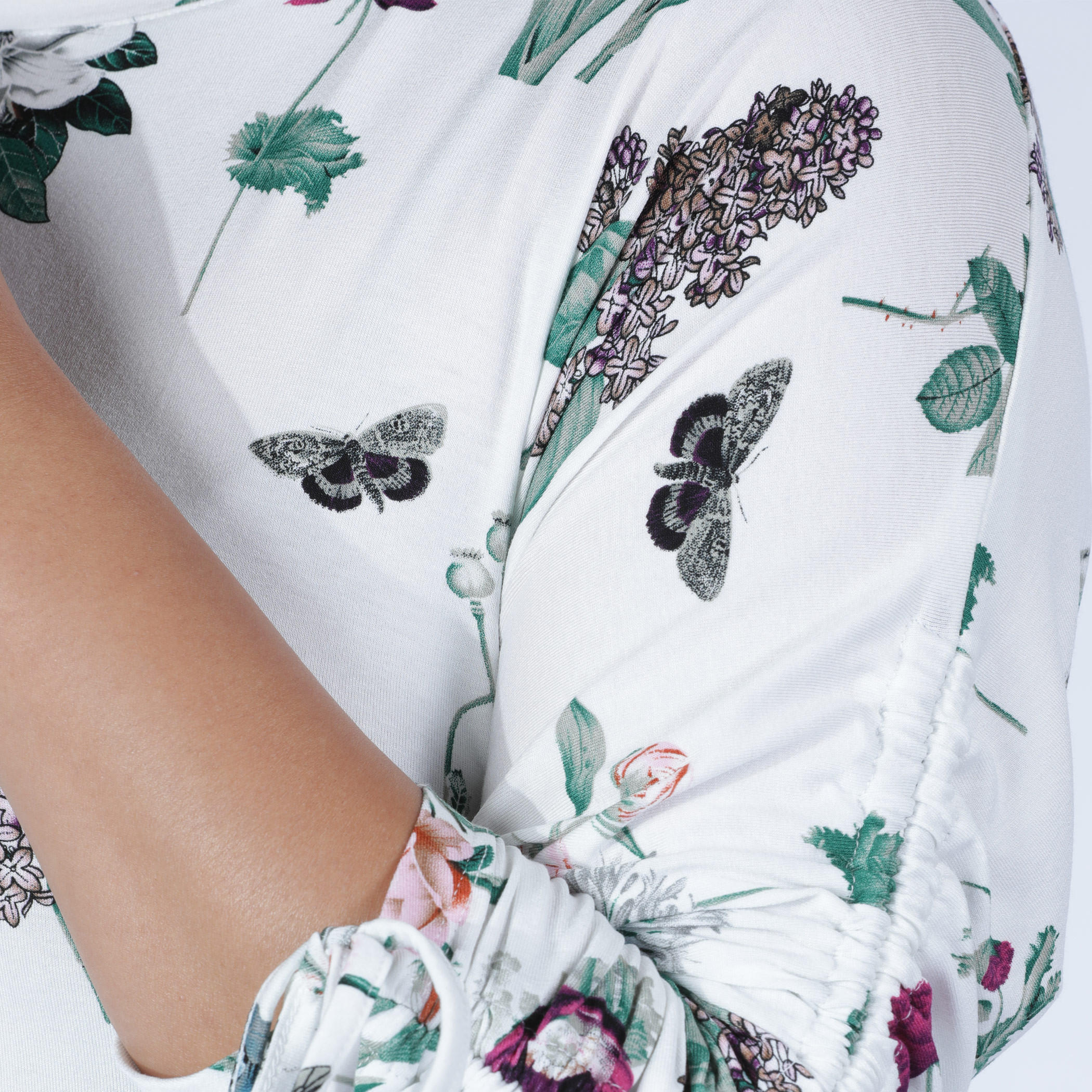 Printed Top with Boat Neck and 3/4 Sleeves-women-clothing-shirtsandblouses-blouses-image-4