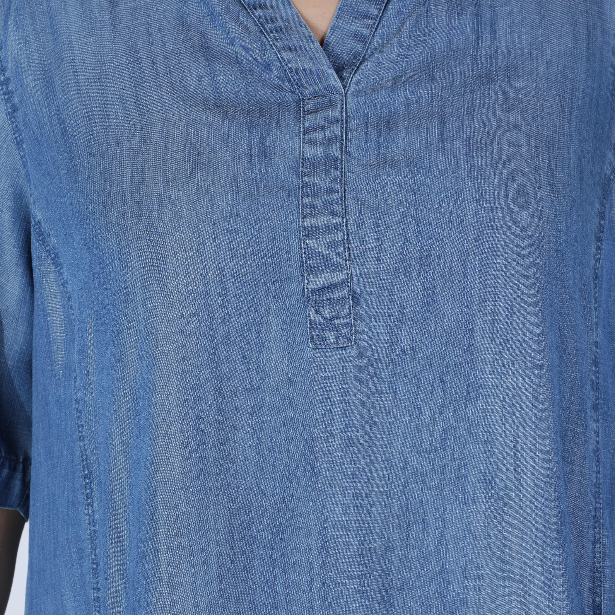 Tunic with Short Sleeves and High Low Hem-women-clothing-shirtsandblouses-blouses-image-4