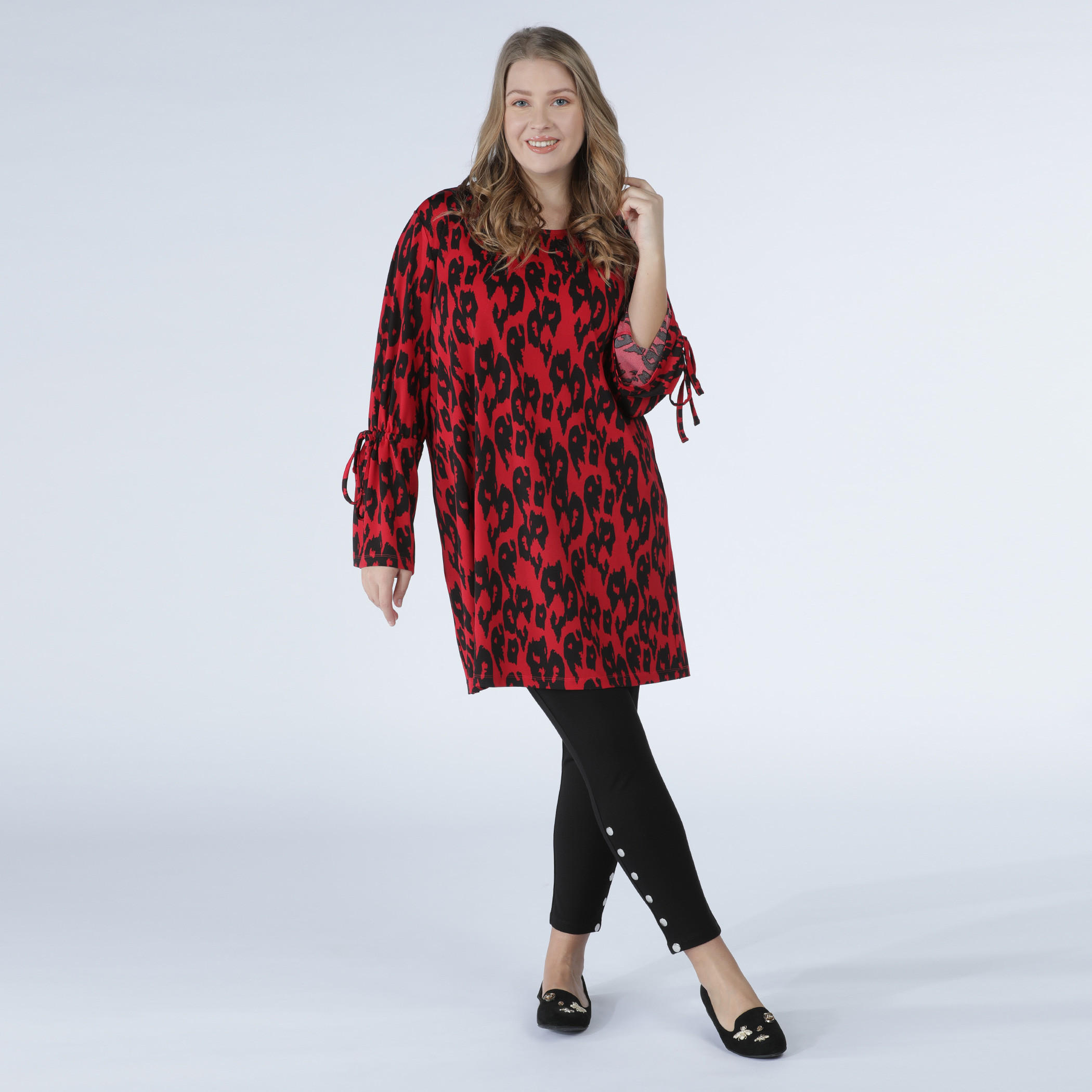 تونيك بأكمام عريضة وياقة مستديرة وطبعات-women-clothing-shirtsandblouses-blouses-image-1
