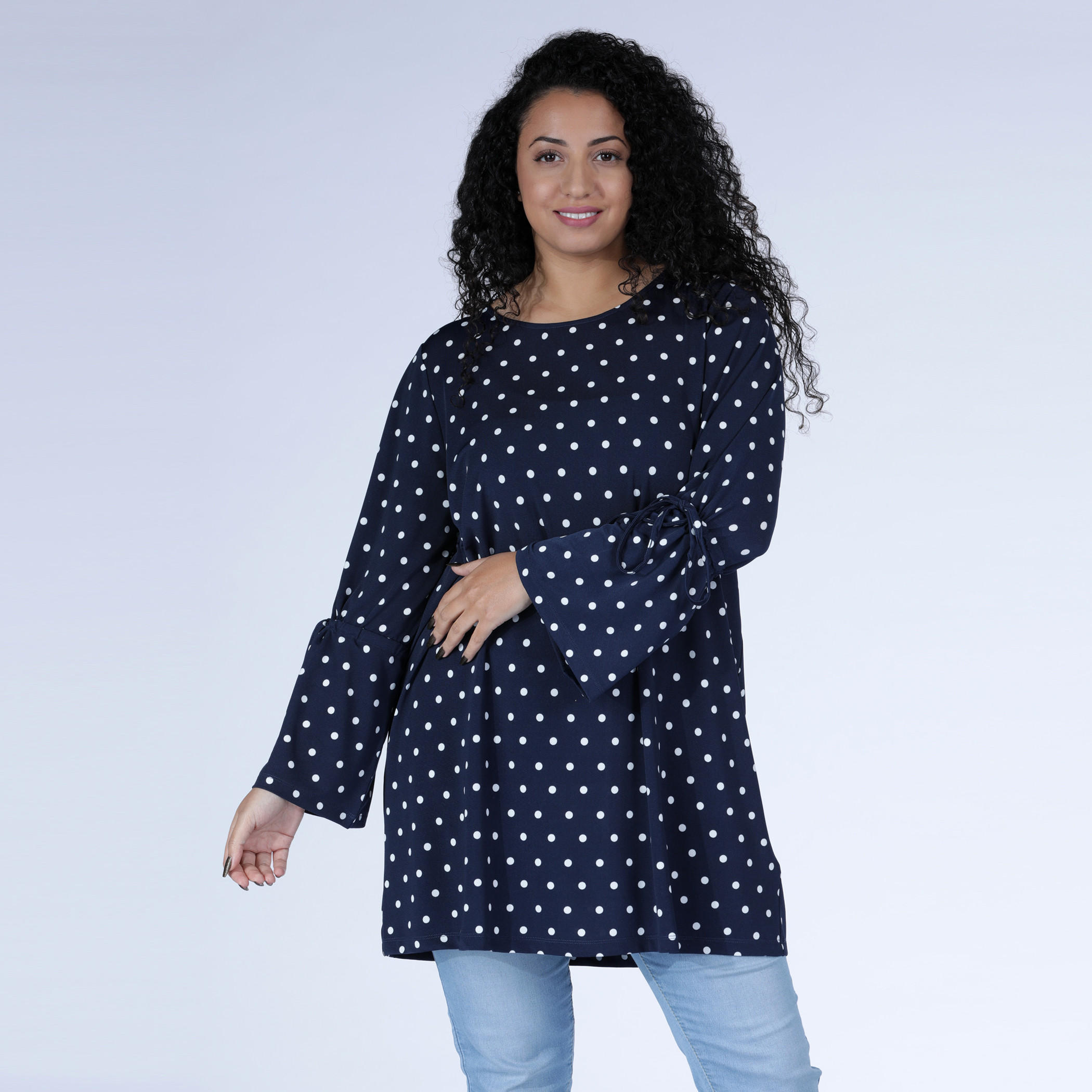 تونيك بأكمام طويلة وياقة مستديرة وطبعات-women-clothing-shirtsandblouses-blouses-image-1