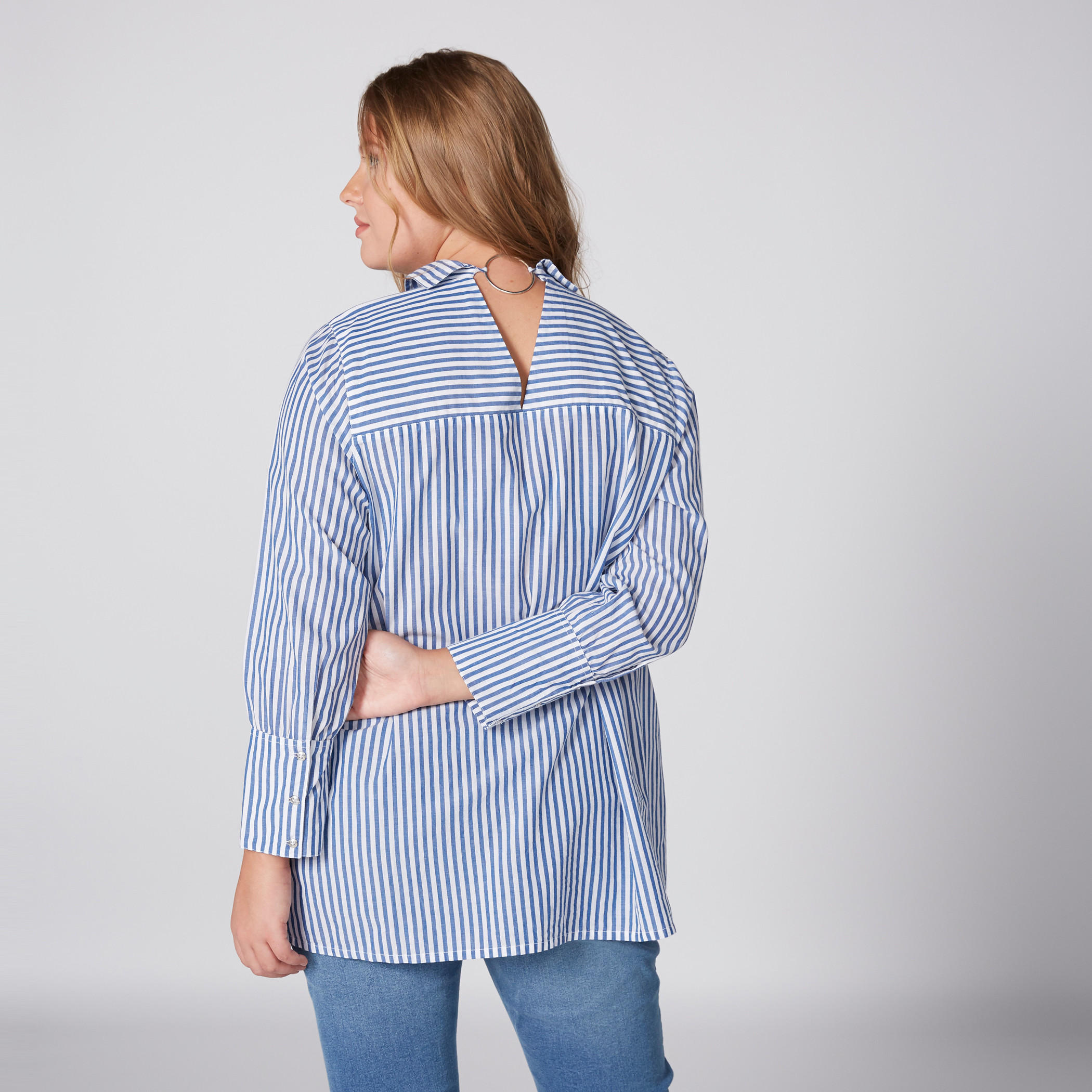 تونيك مقلّم بأكمام طويلة-women-clothing-shirtsandblouses-blouses-image-3