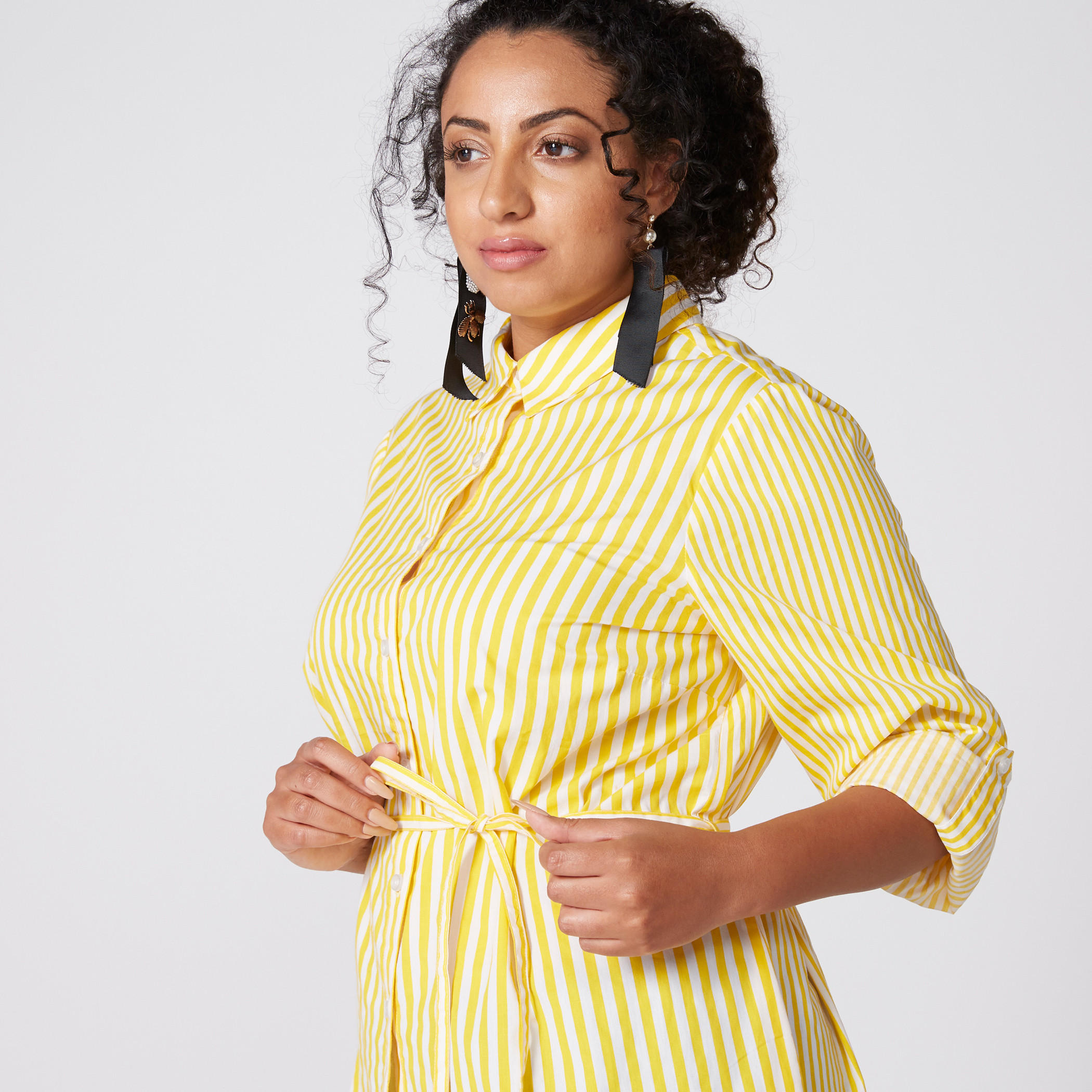 تونيك طويل مقلّم بأكمام طويلة وأزرار-women-clothing-shirtsandblouses-blouses-image-3