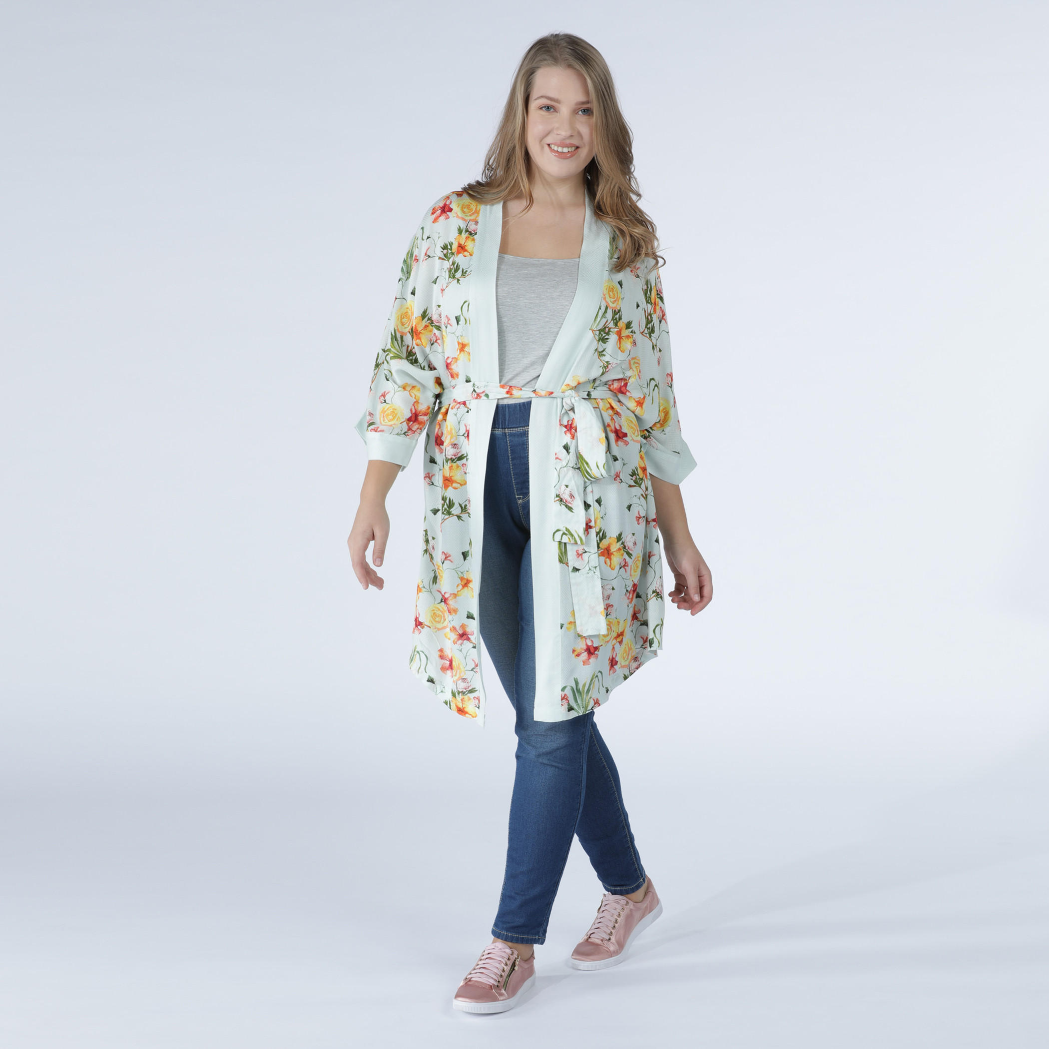 سترة طويلة بأكمام طويلة ورباط مع طبعات-women-winterwear-cardigansandjumpers-cardigans-image-5