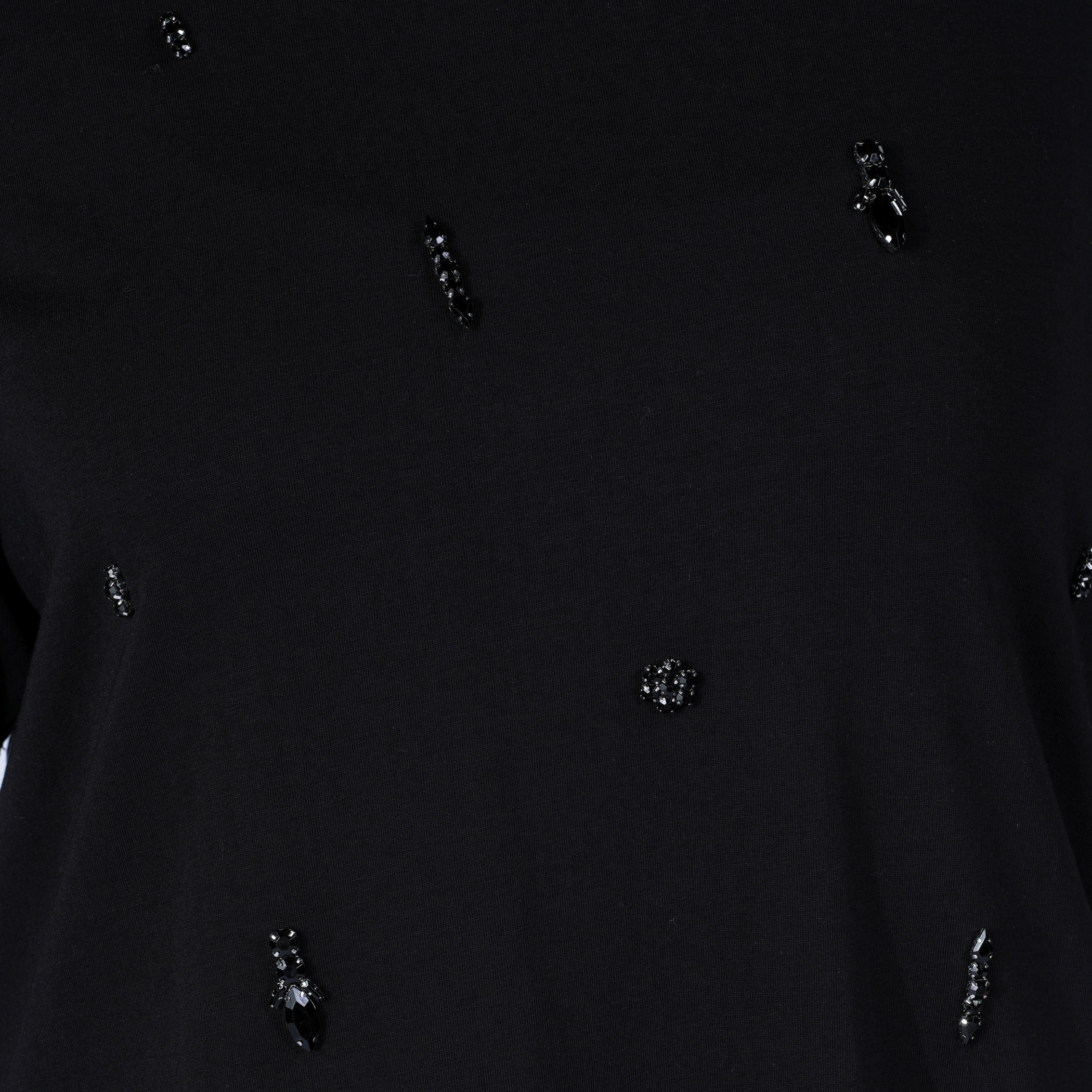 Embellished T-Shirt with Round Neck and Short Sleeves-women-clothing-shirtsandblouses-blouses-image-4