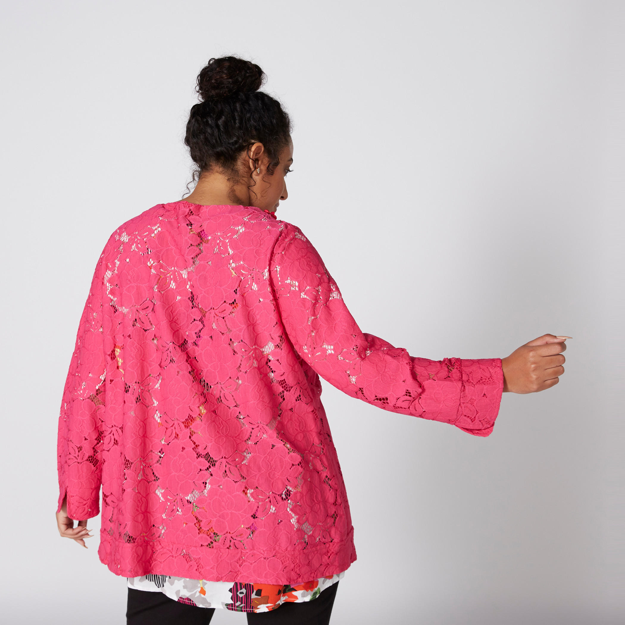 جاكيت بأكمام طويلة وتفاصيل دانتيل-women-winterwear-coatsandjackets-jackets-image-2